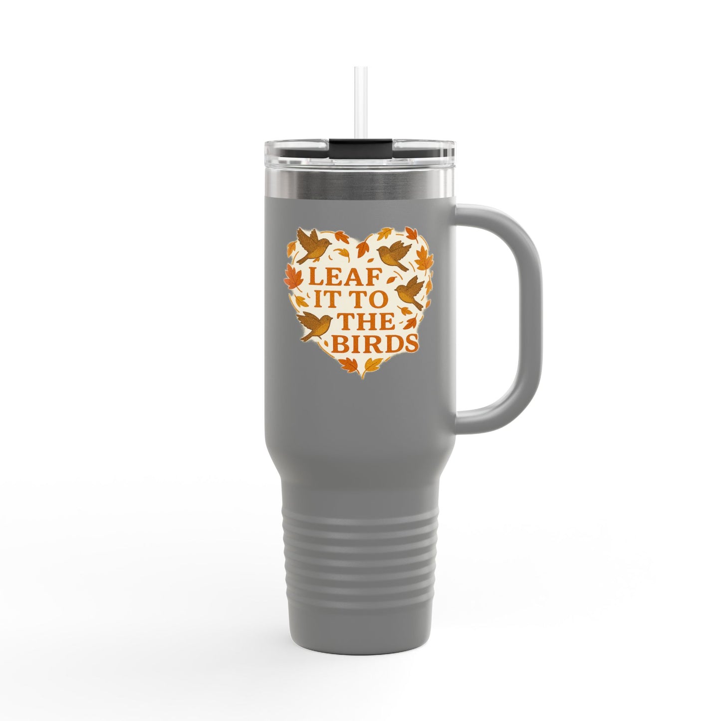 leaf it to the birds Travel Mug