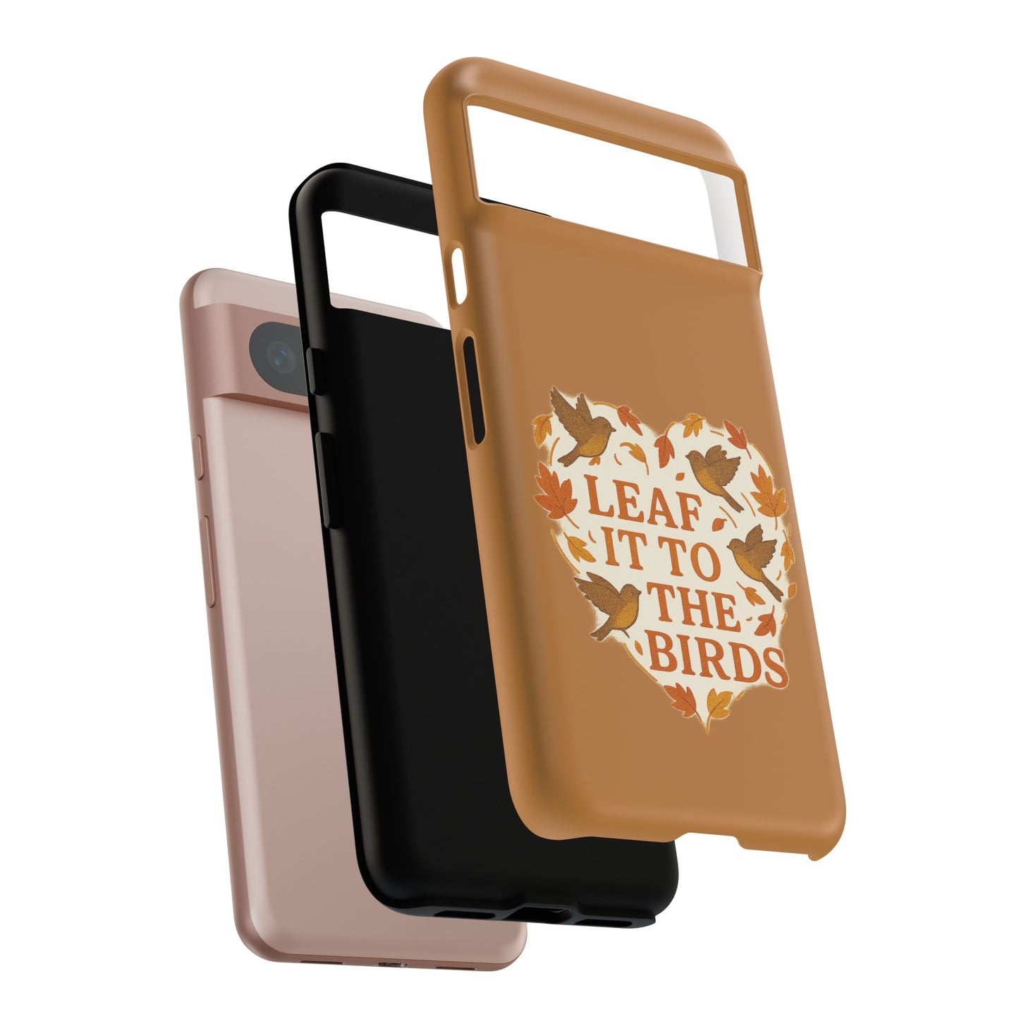 leaf It To The Birds Autumn Themed Phone Case