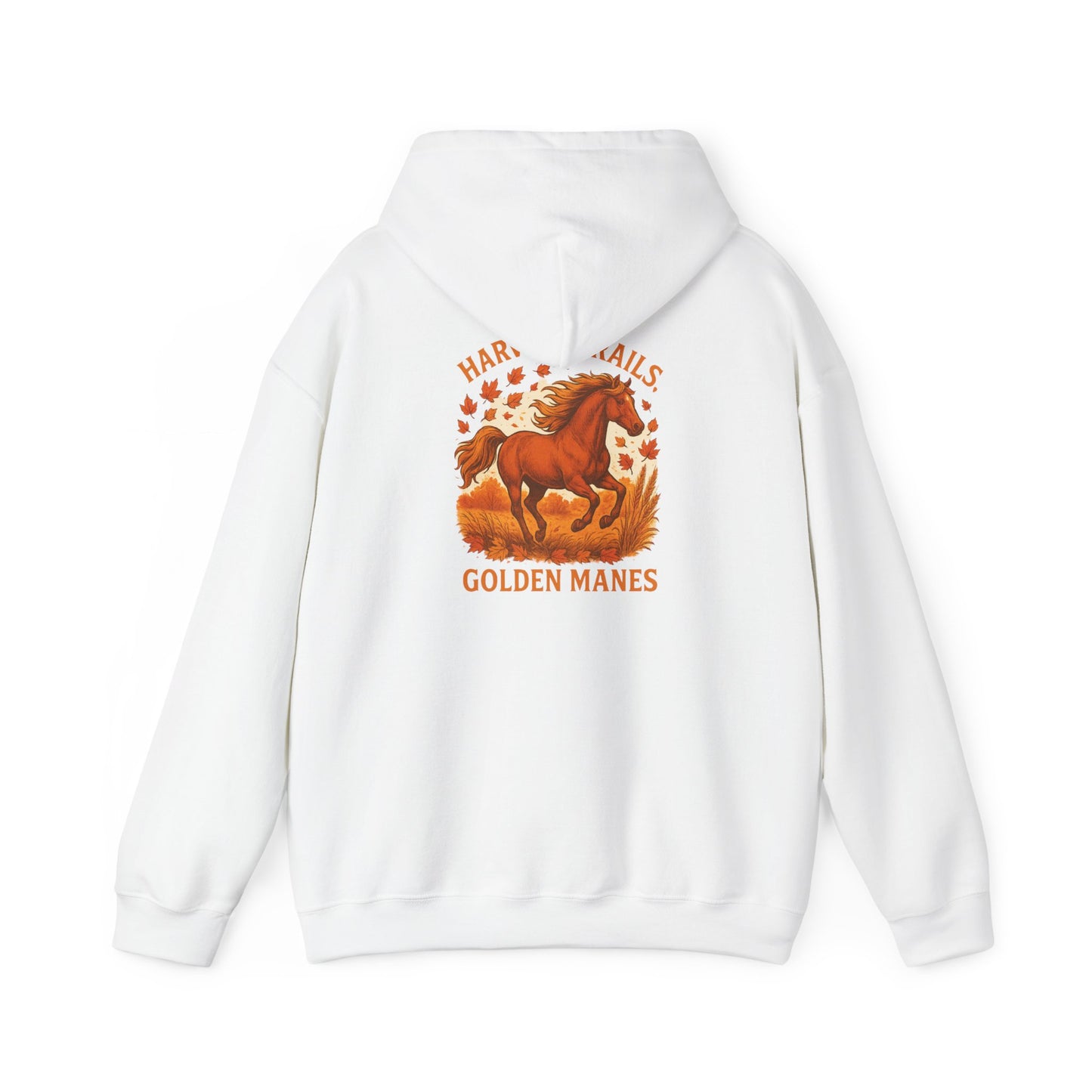 Harvest Trails Golden Manes Autumn Themed Hoodie