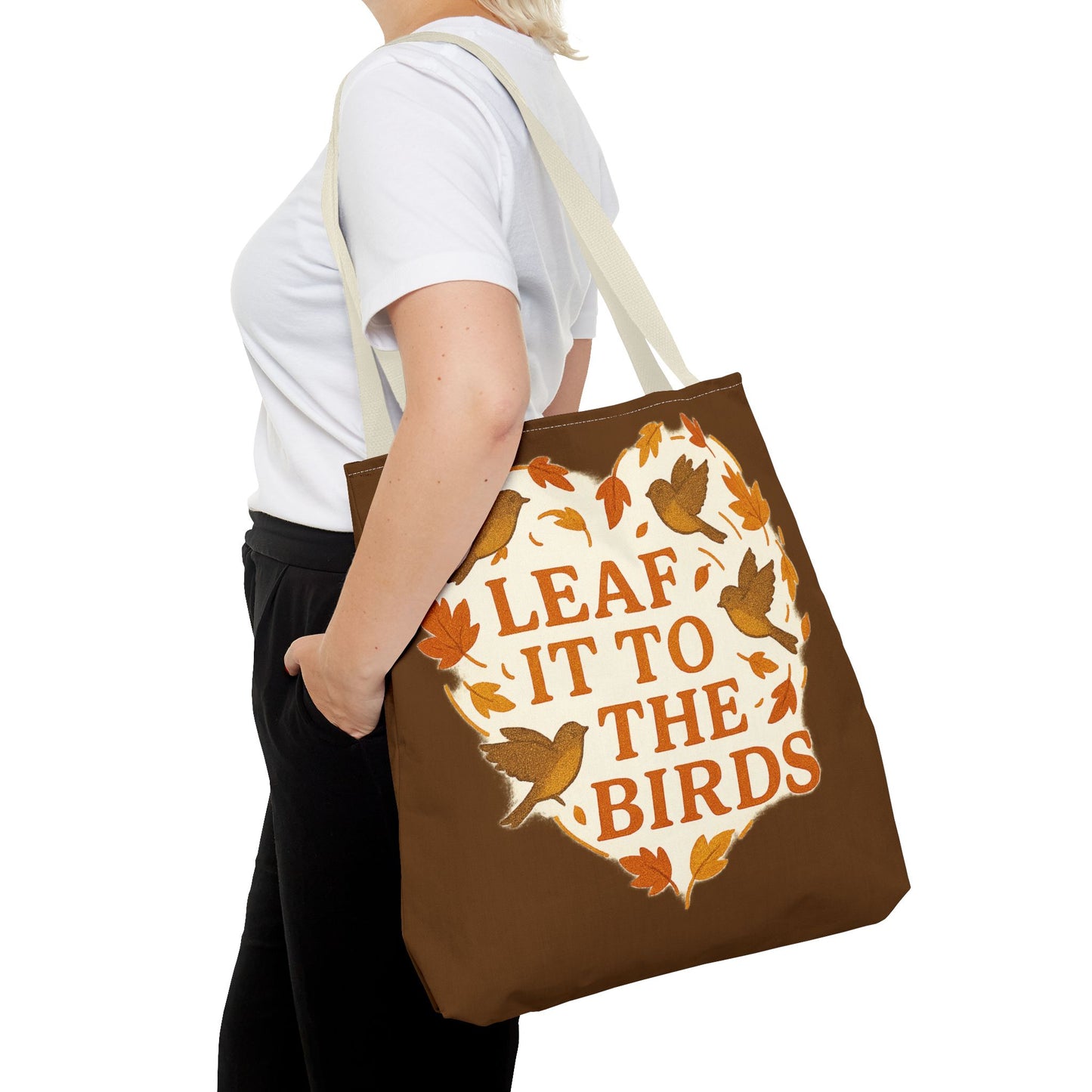 leaf it to the birds Tote Bag