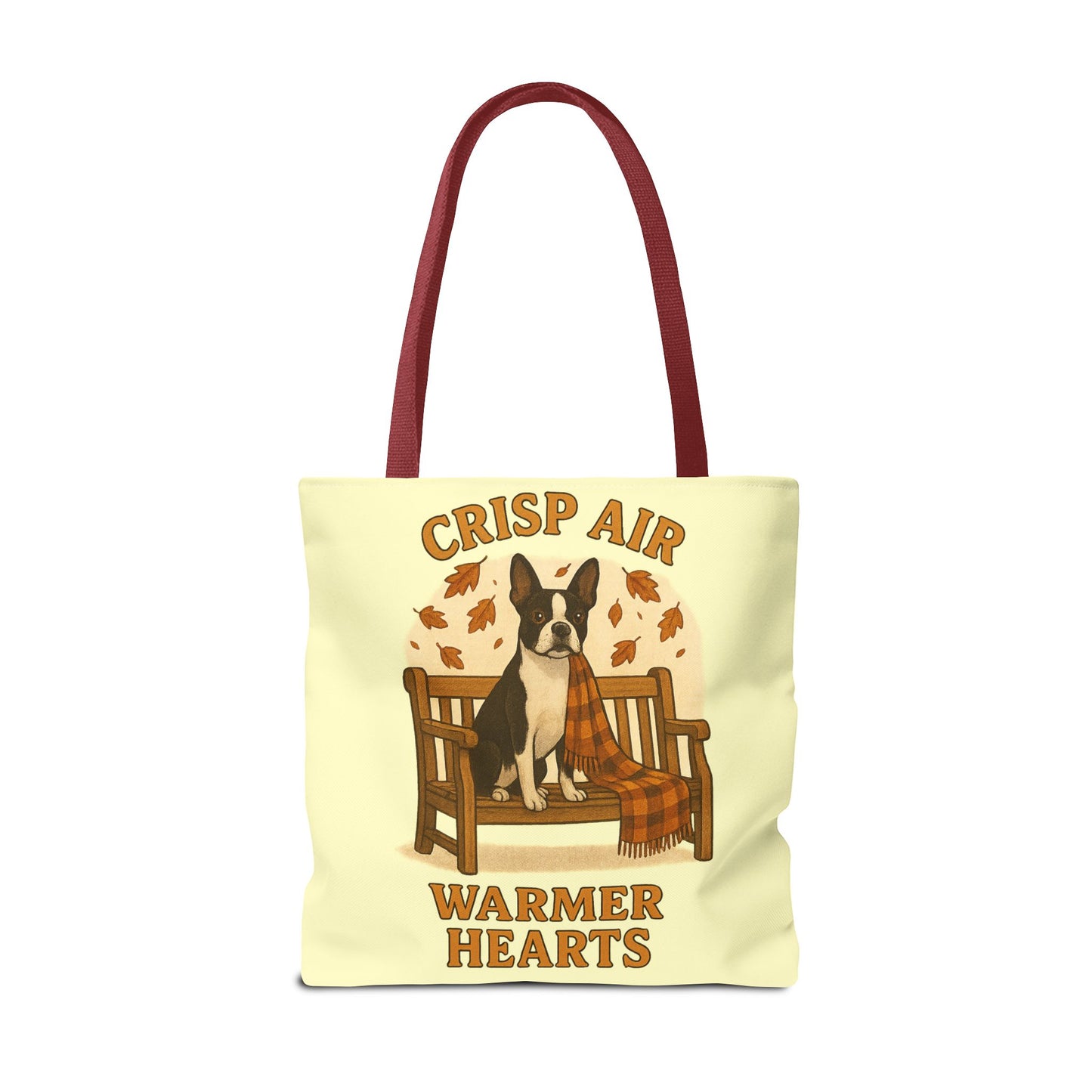 Crisp Air Warmer Hearts Tote Bag