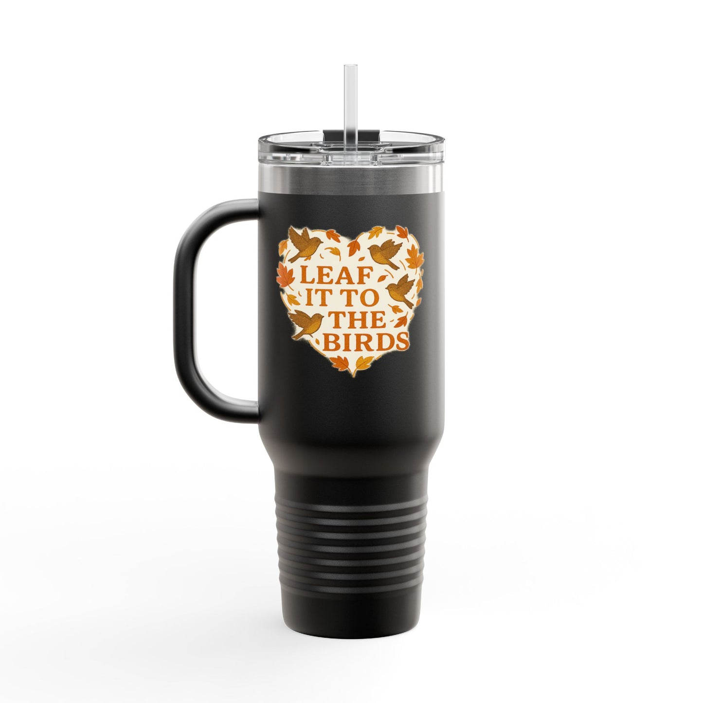leaf it to the birds Travel Mug