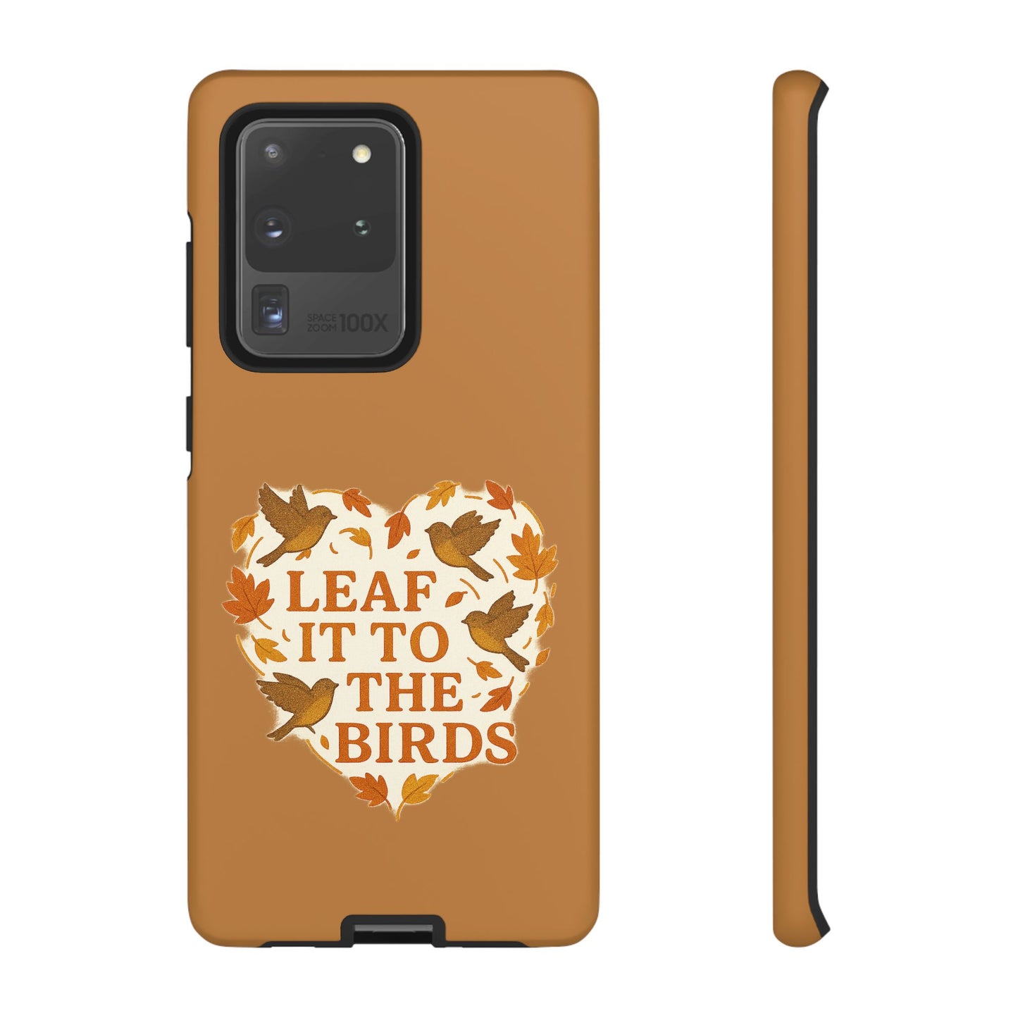leaf It To The Birds Autumn Themed Phone Case