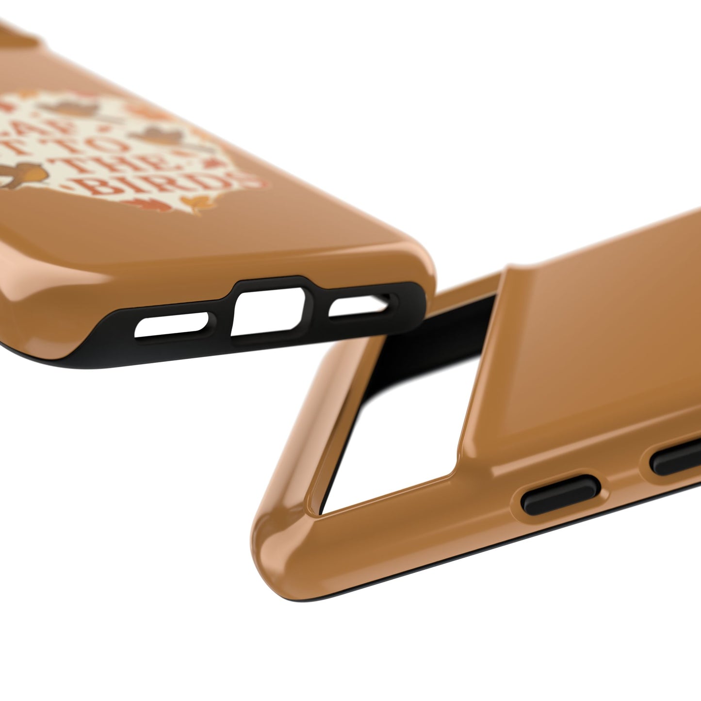 leaf It To The Birds Autumn Themed Phone Case
