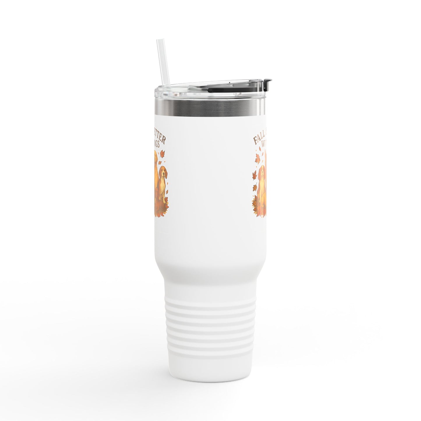 Fall is Better With Dogs Travel Mug