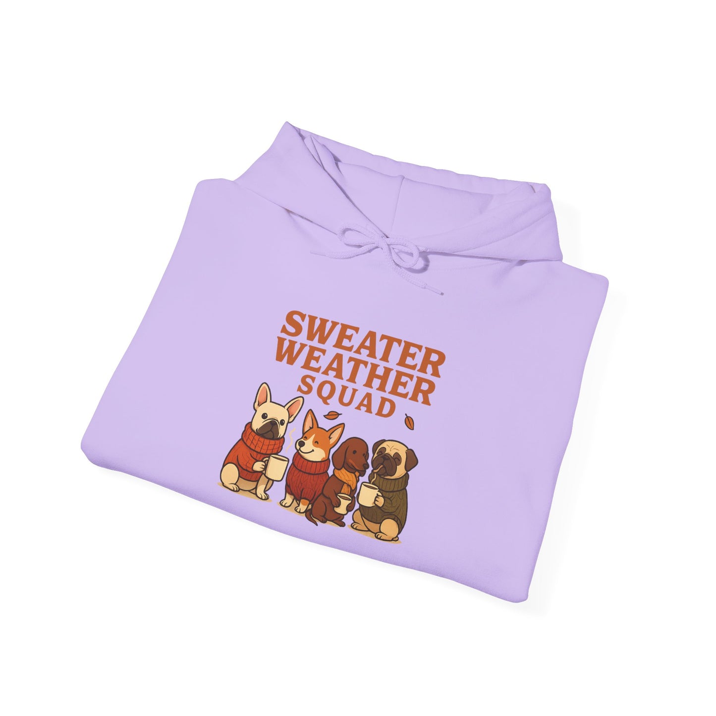 Sweater Weather Squad Autumn Themed Hoodie
