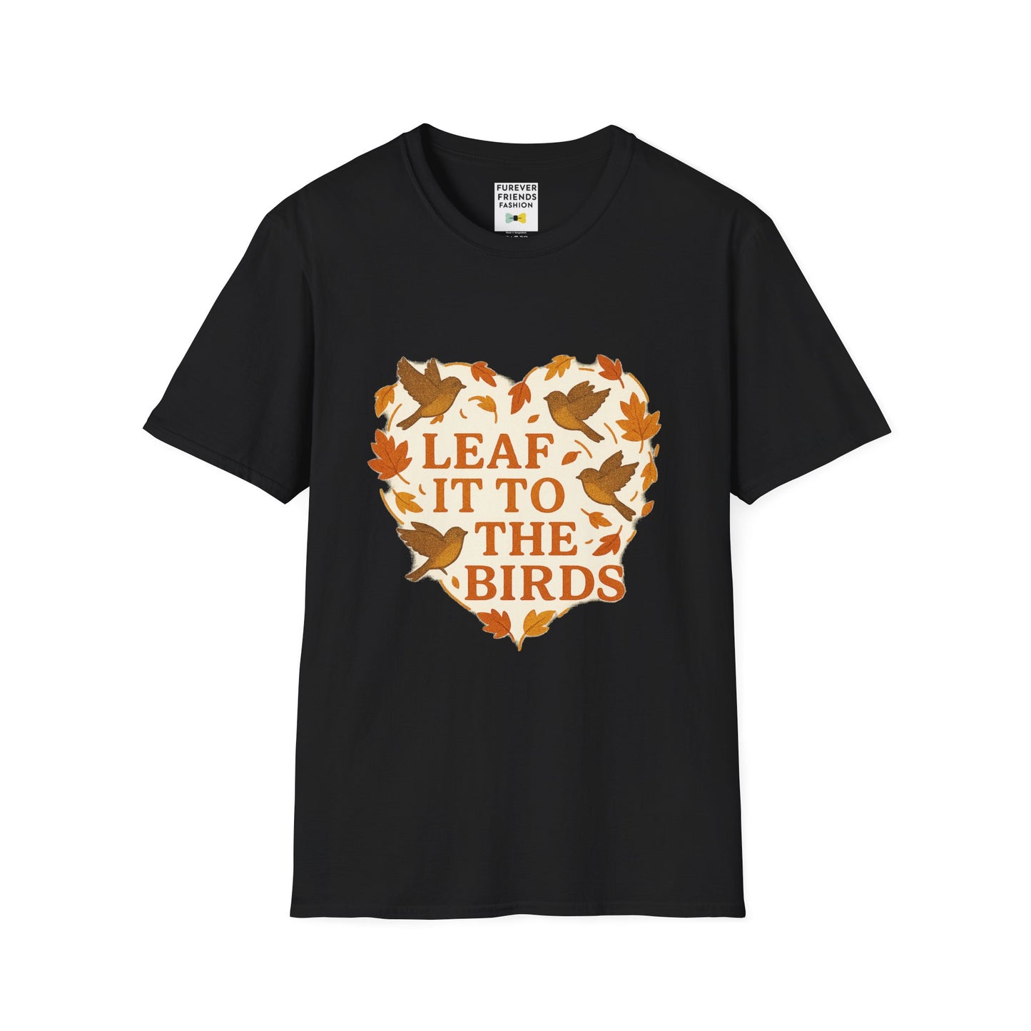 leaf It To The Birds Autumn Themed Tee