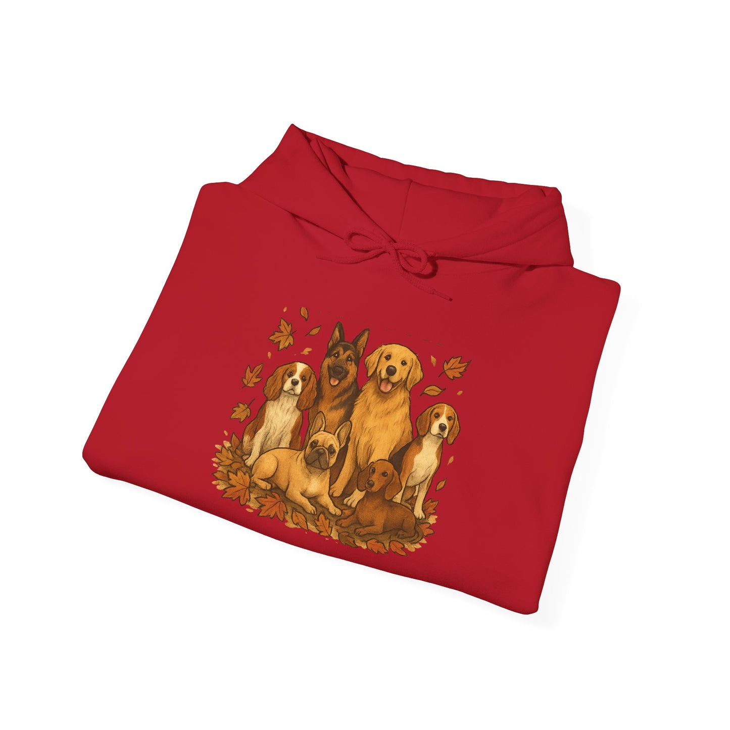 Fall Is Better With Dogs  Autumn Themed Hoodie