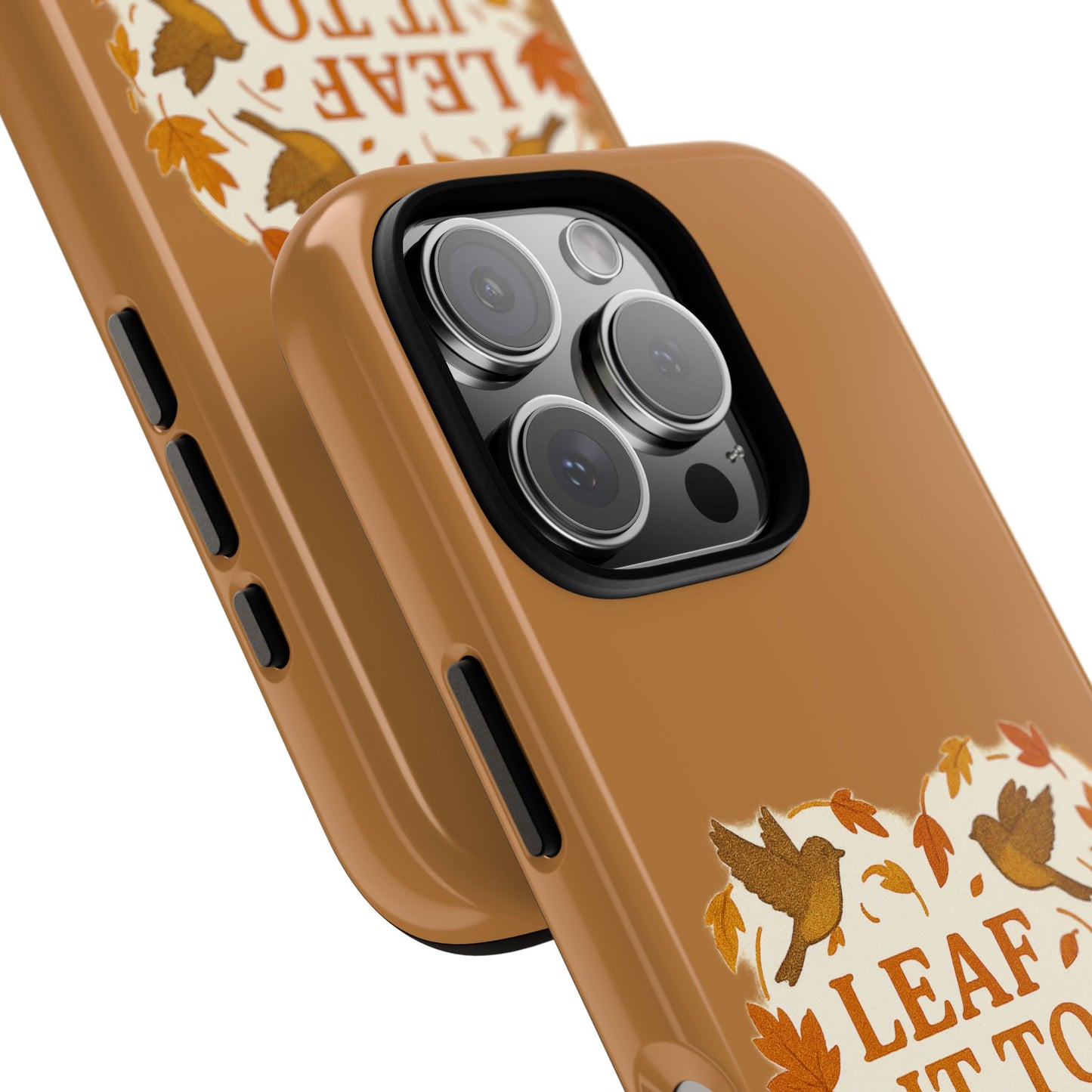 leaf It To The Birds Autumn Themed Phone Case