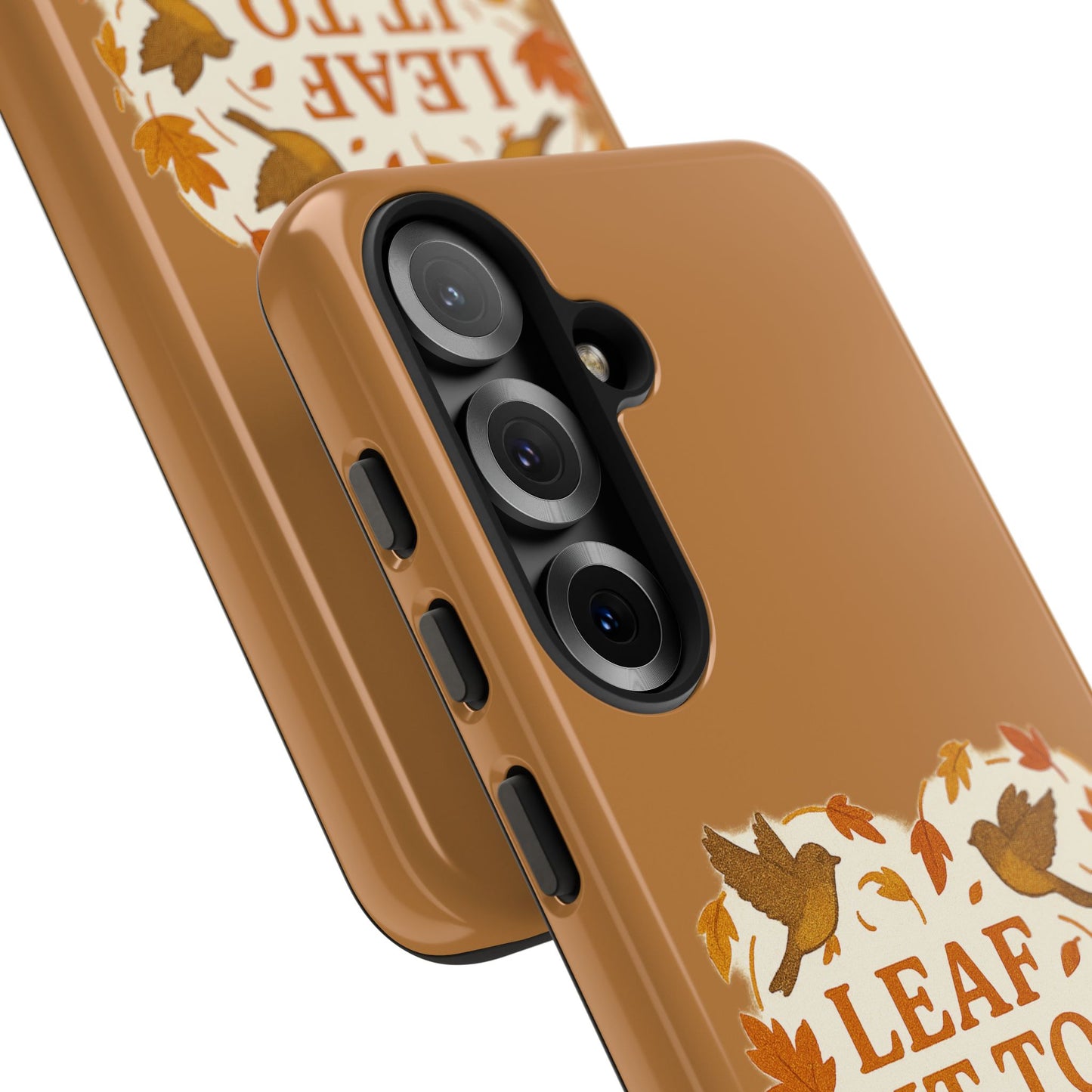 leaf It To The Birds Autumn Themed Phone Case