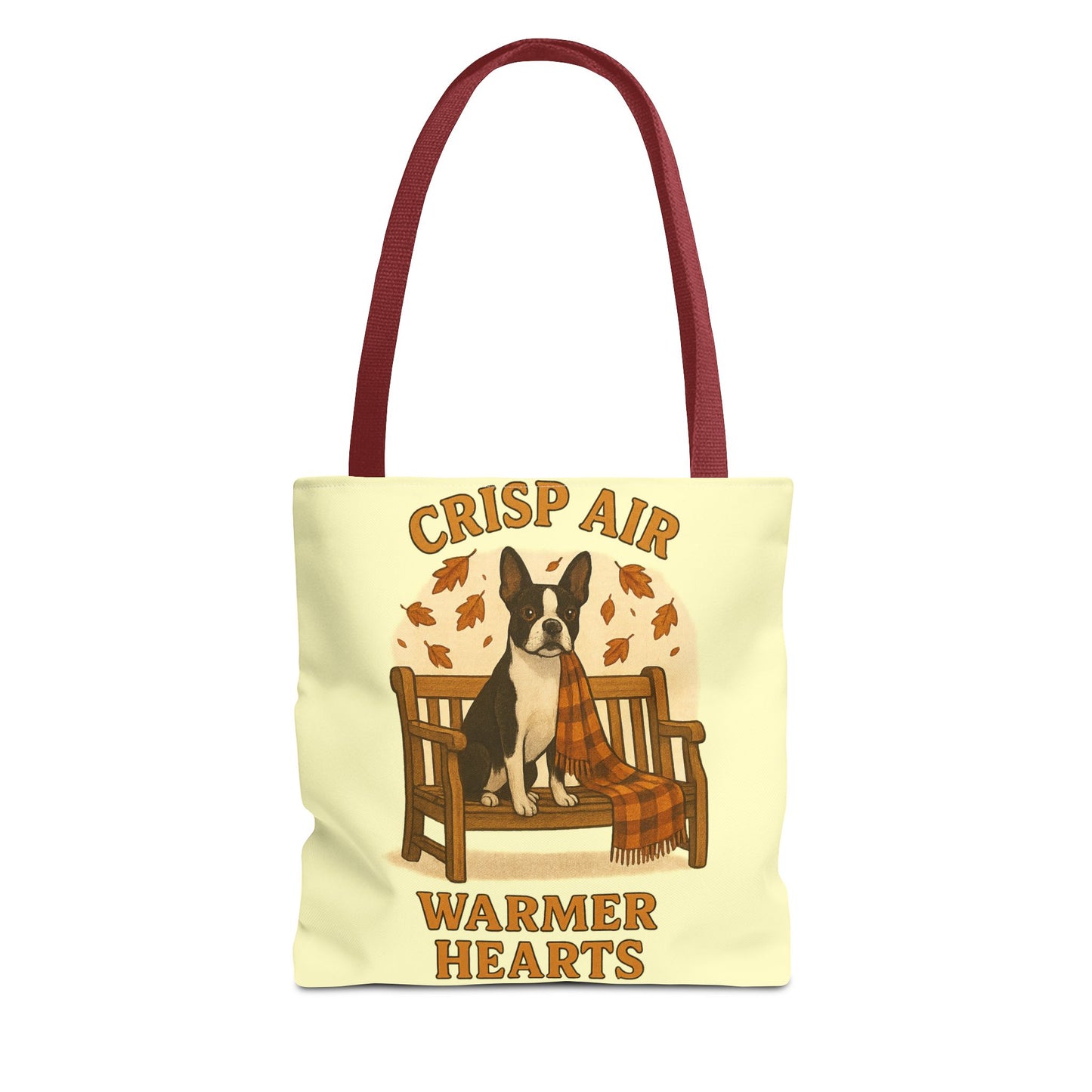 Crisp Air Warmer Hearts Tote Bag