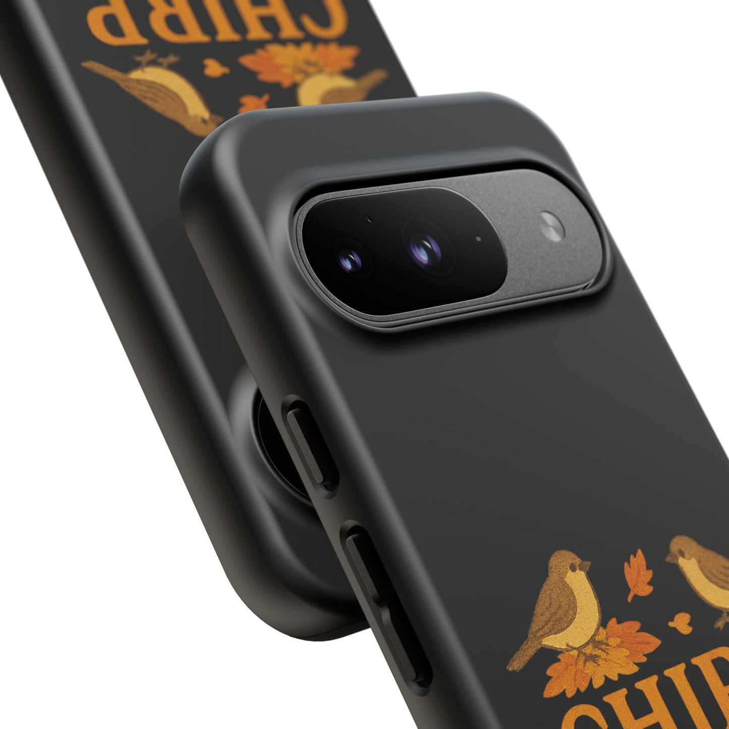 Chirp Crunch Cozy Autumn Themed Phone Case