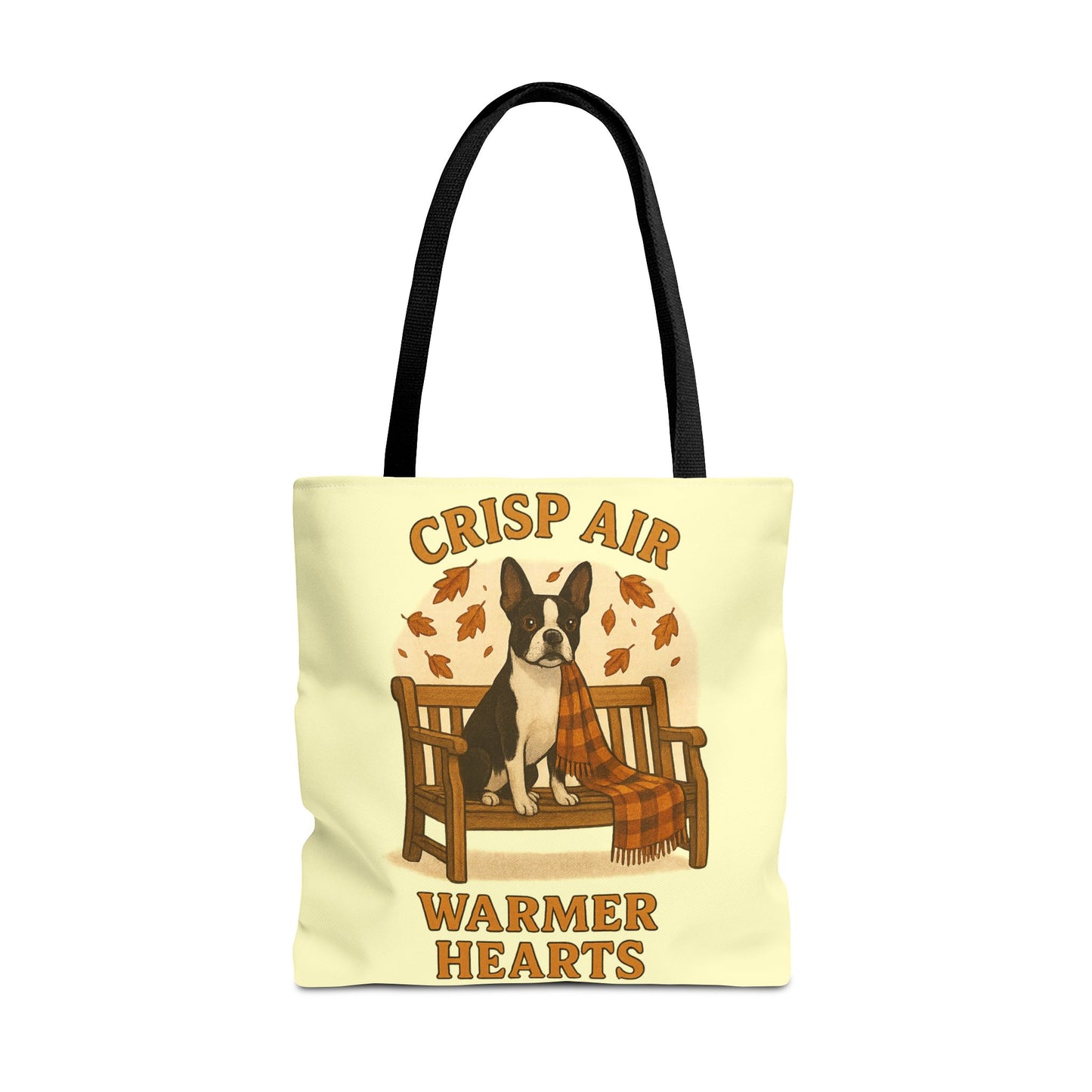 Crisp Air Warmer Hearts Tote Bag