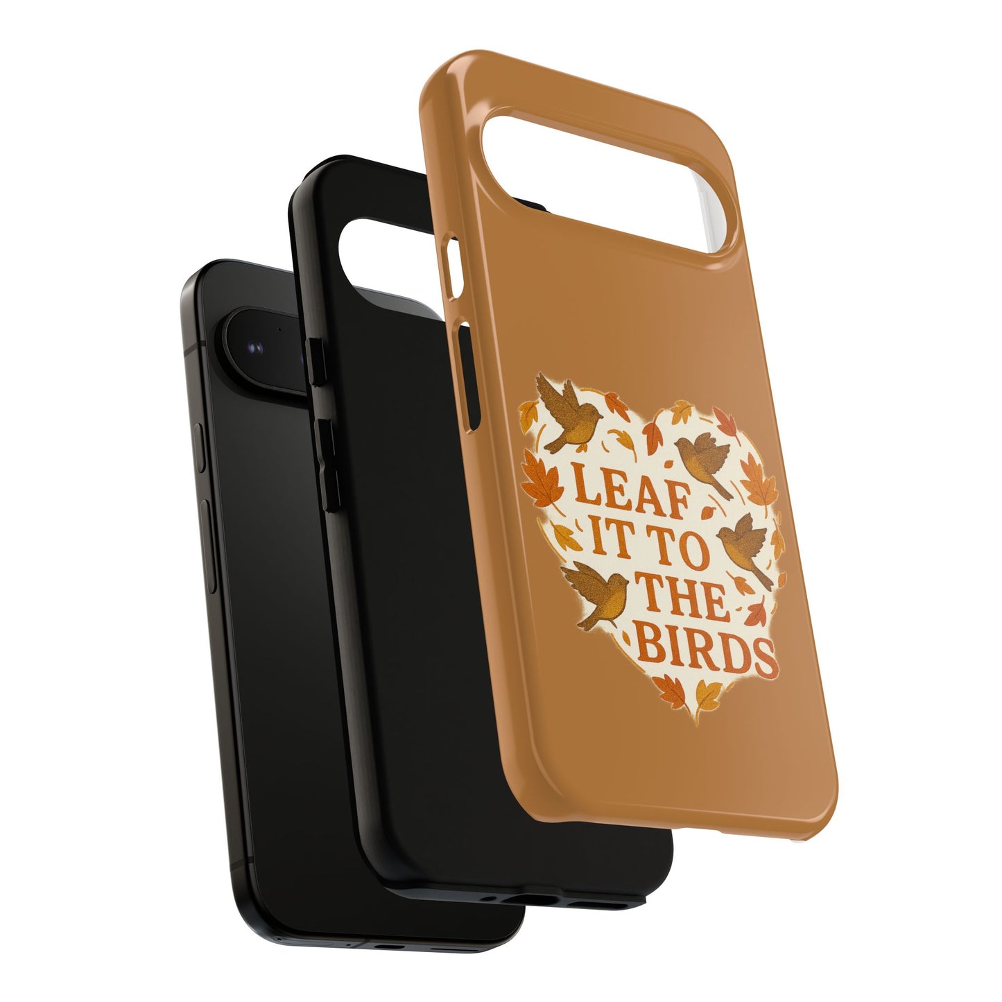 leaf It To The Birds Autumn Themed Phone Case