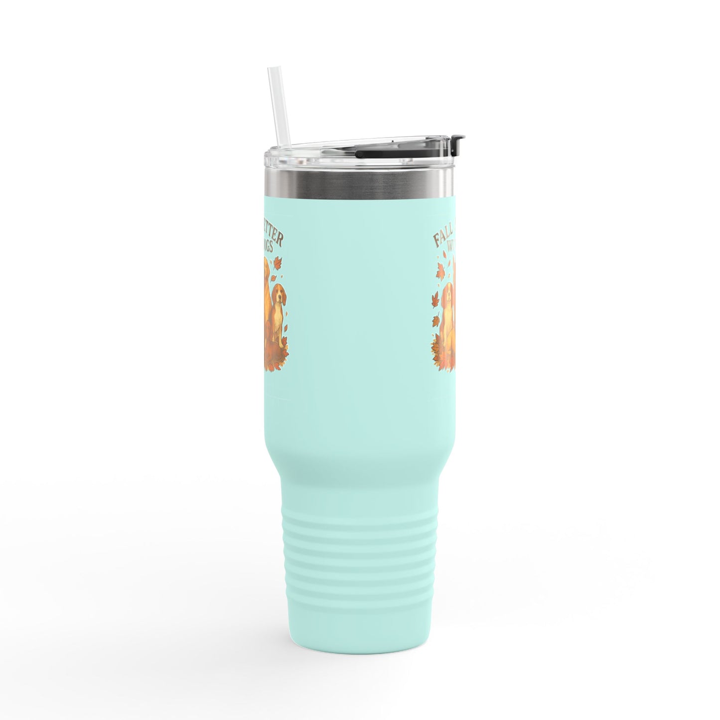 Fall is Better With Dogs Travel Mug