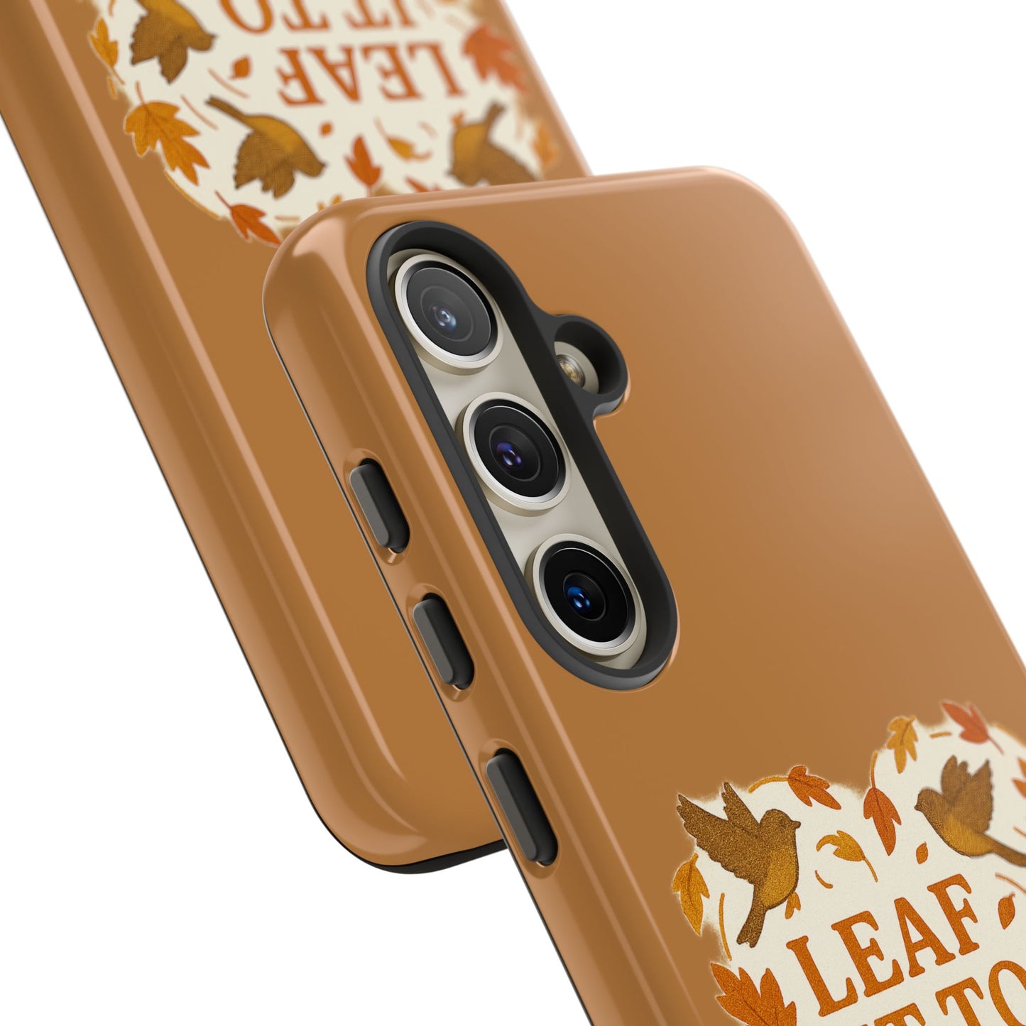 leaf It To The Birds Autumn Themed Phone Case