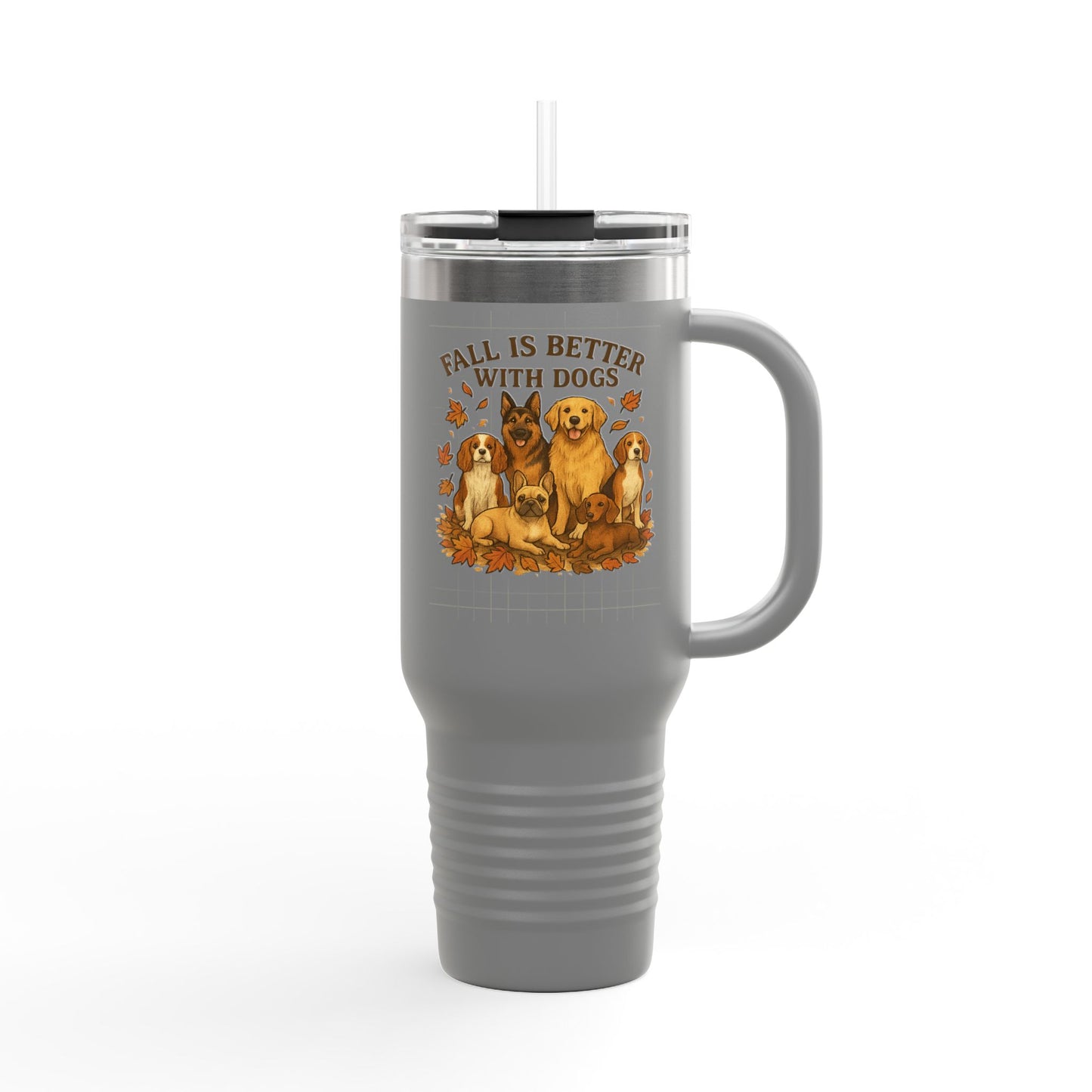 Fall is Better With Dogs Travel Mug