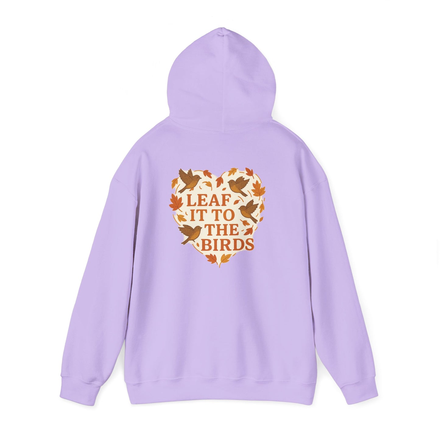 leaf It To The Birds Autumn Themed Hoodie