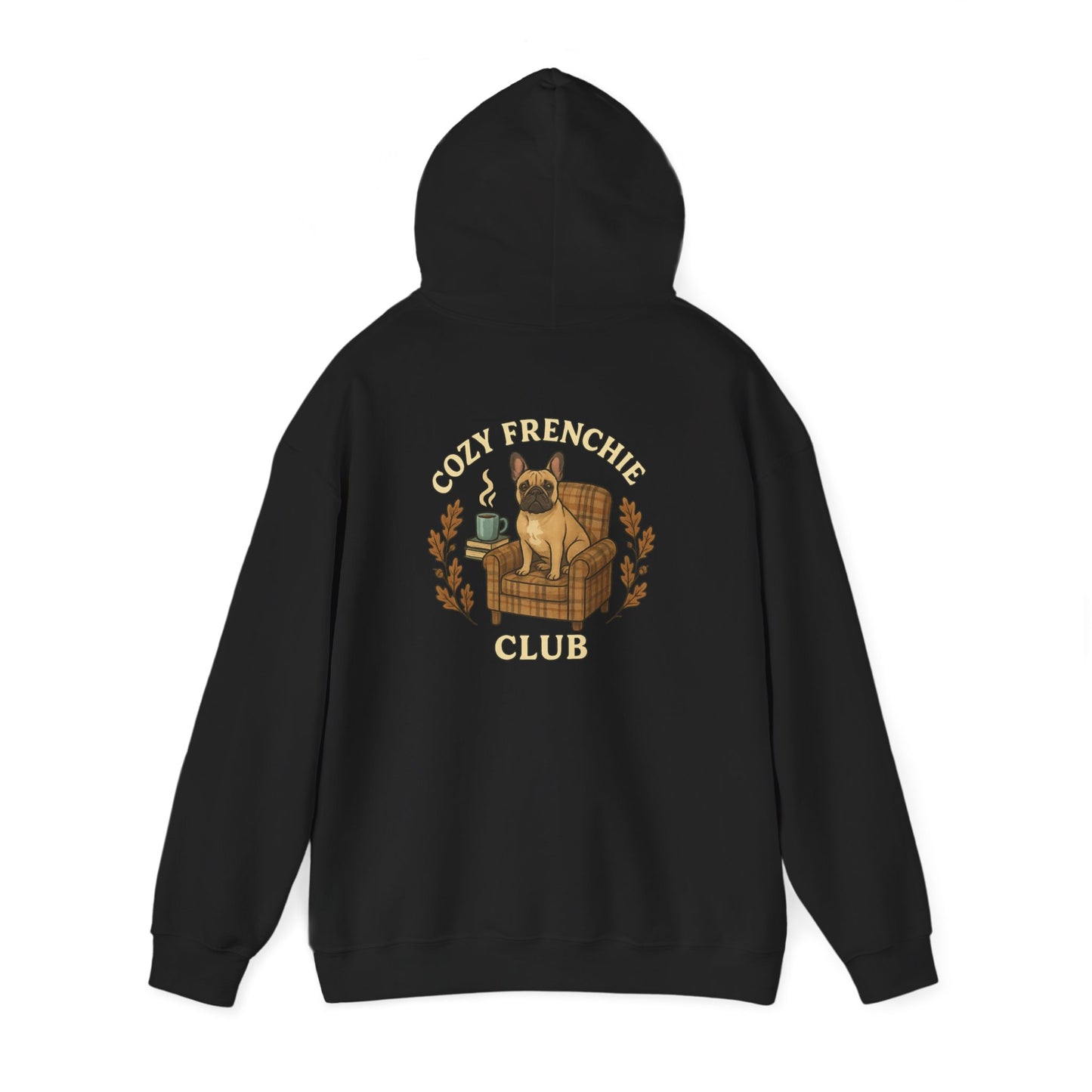 Cozy Frenchie Club Autumn Themed Hoodie