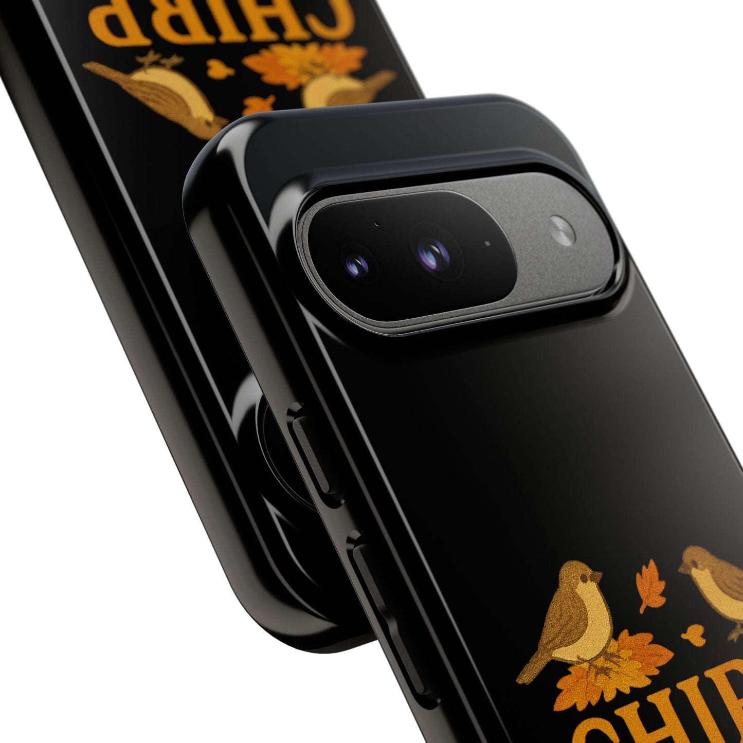 Chirp Crunch Cozy Autumn Themed Phone Case
