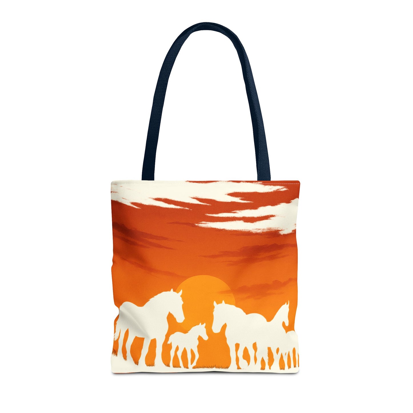 Horses on the Horizon Tote Bag