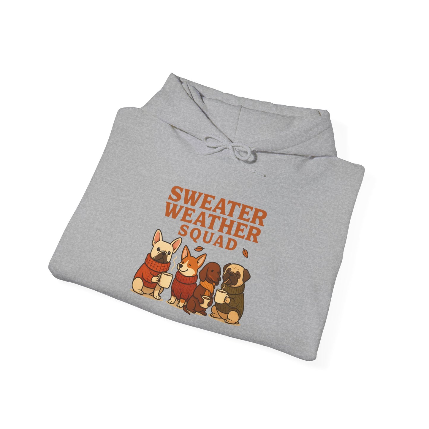 Sweater Weather Squad Autumn Themed Hoodie