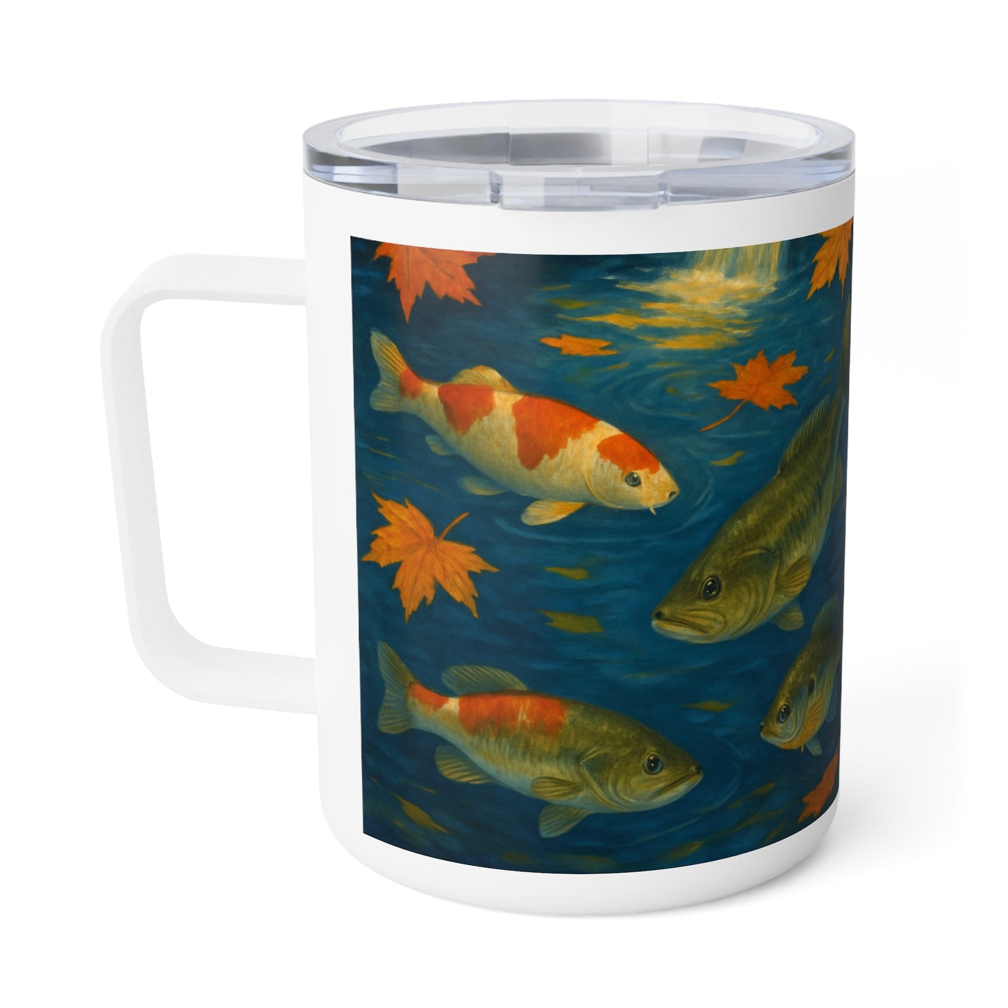 Fall Fish Insulated Coffee Mug