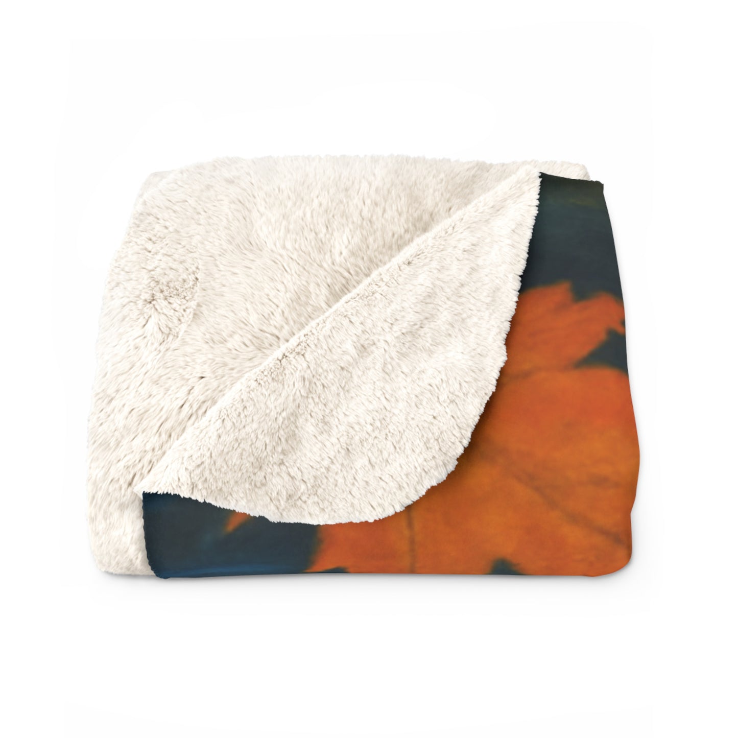 Fall Fish Sherpa Fleece Blanket