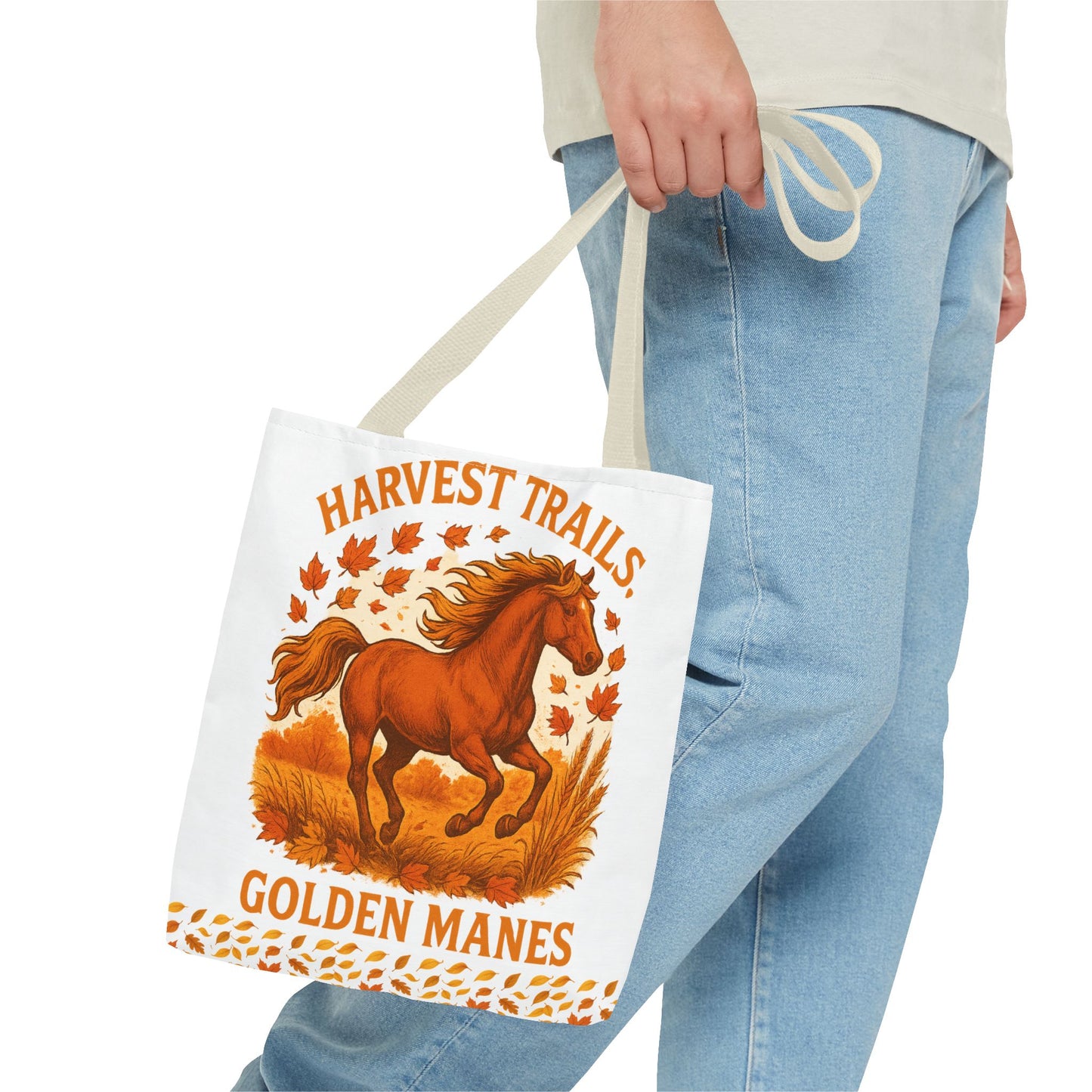 Harvest Trails Golden Manes Tote Bag