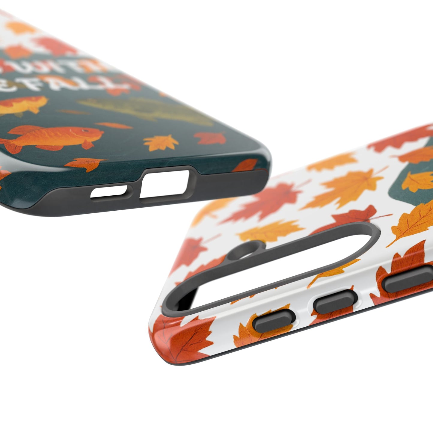 Flow With The Fall Fish Phone Case
