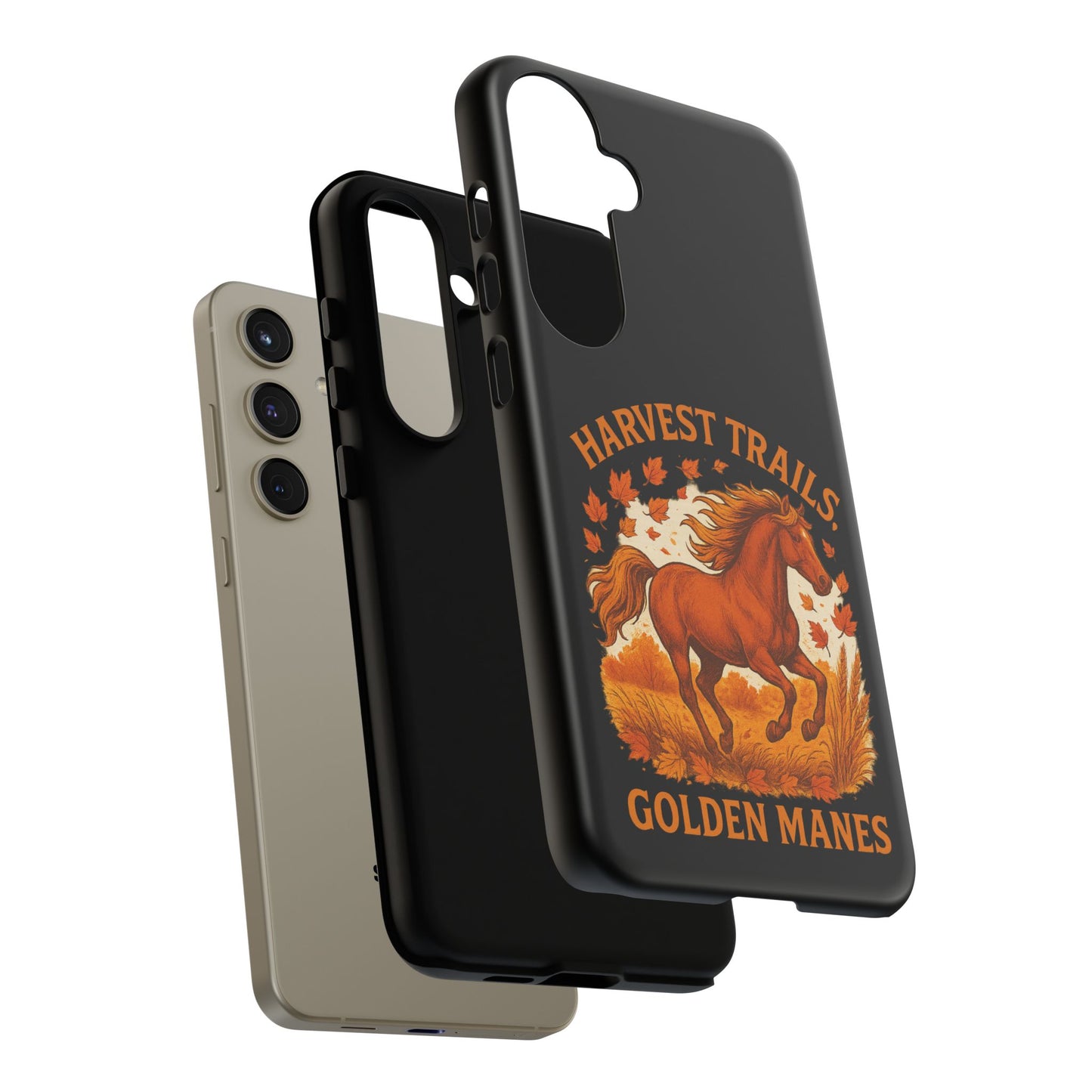 Harvest Trails Golden Manes Autumn Themed Phone Case