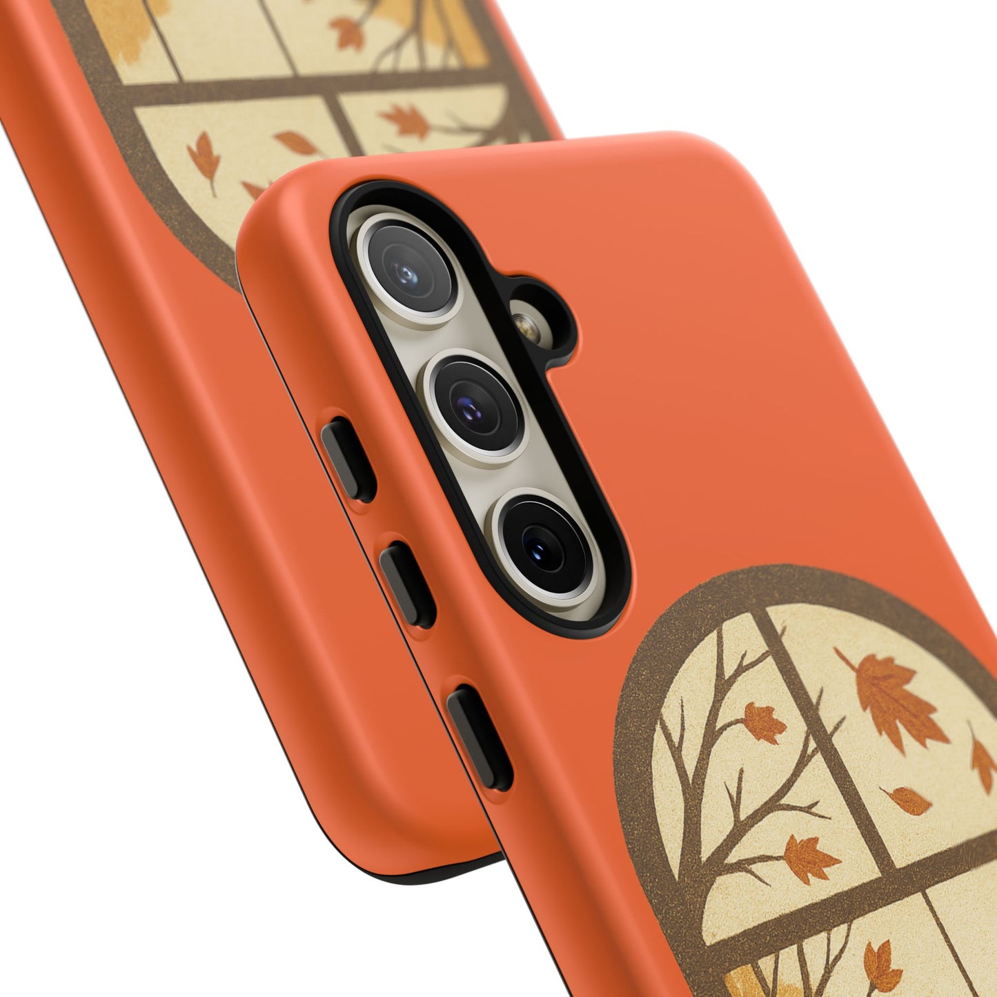 Bird In The Window Autumn Themed Phone Case