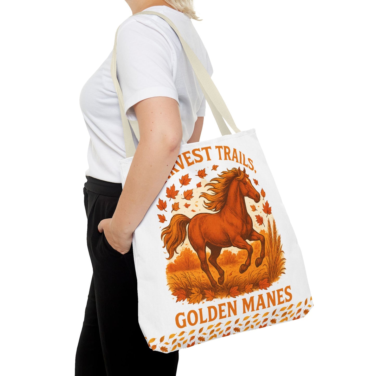 Harvest Trails Golden Manes Tote Bag