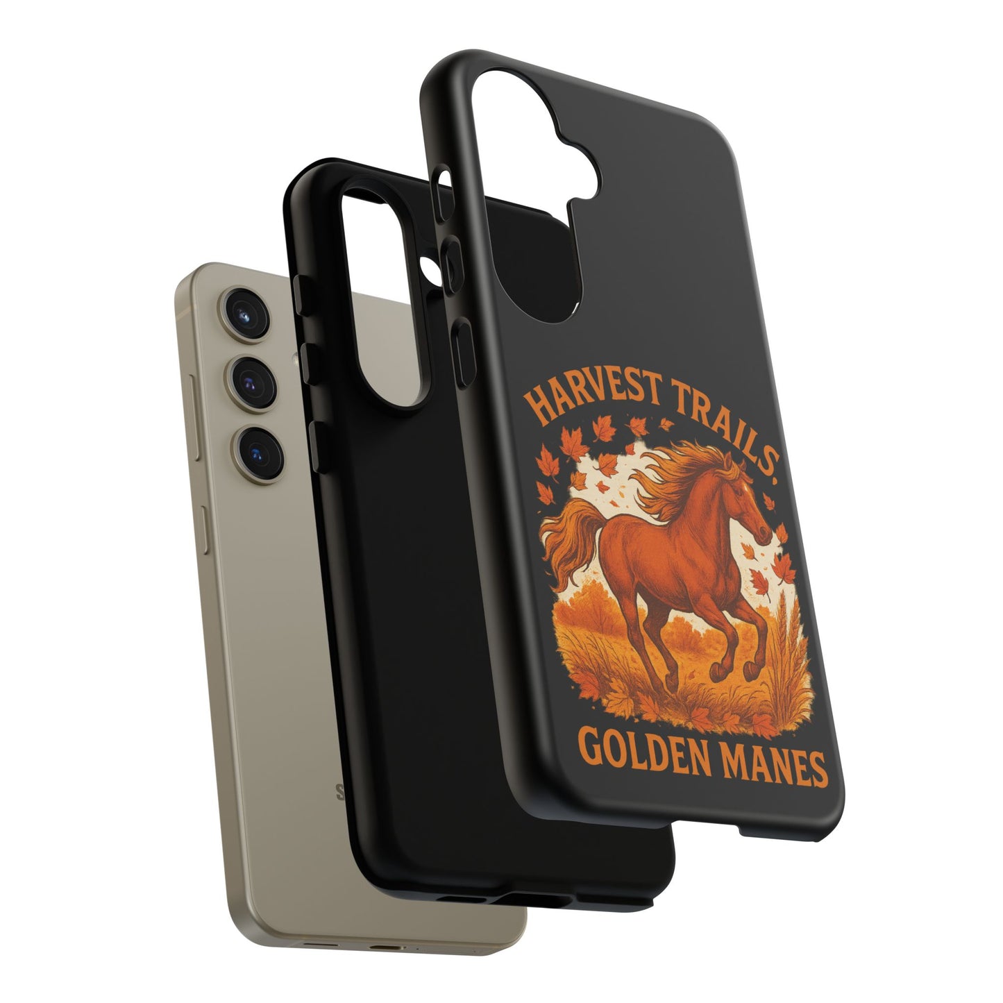 Harvest Trails Golden Manes Autumn Themed Phone Case