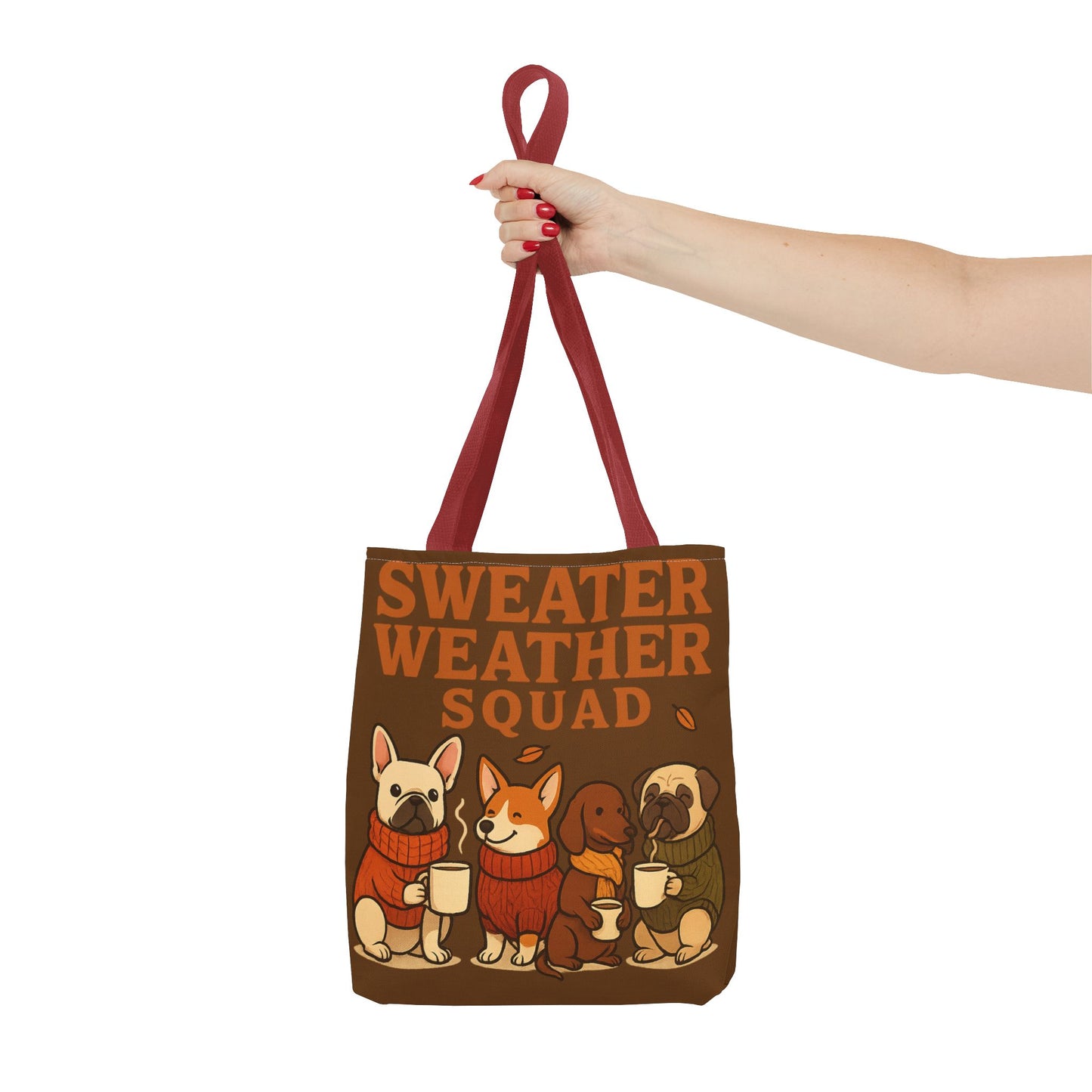 Sweater Weather Squad Tote Bag