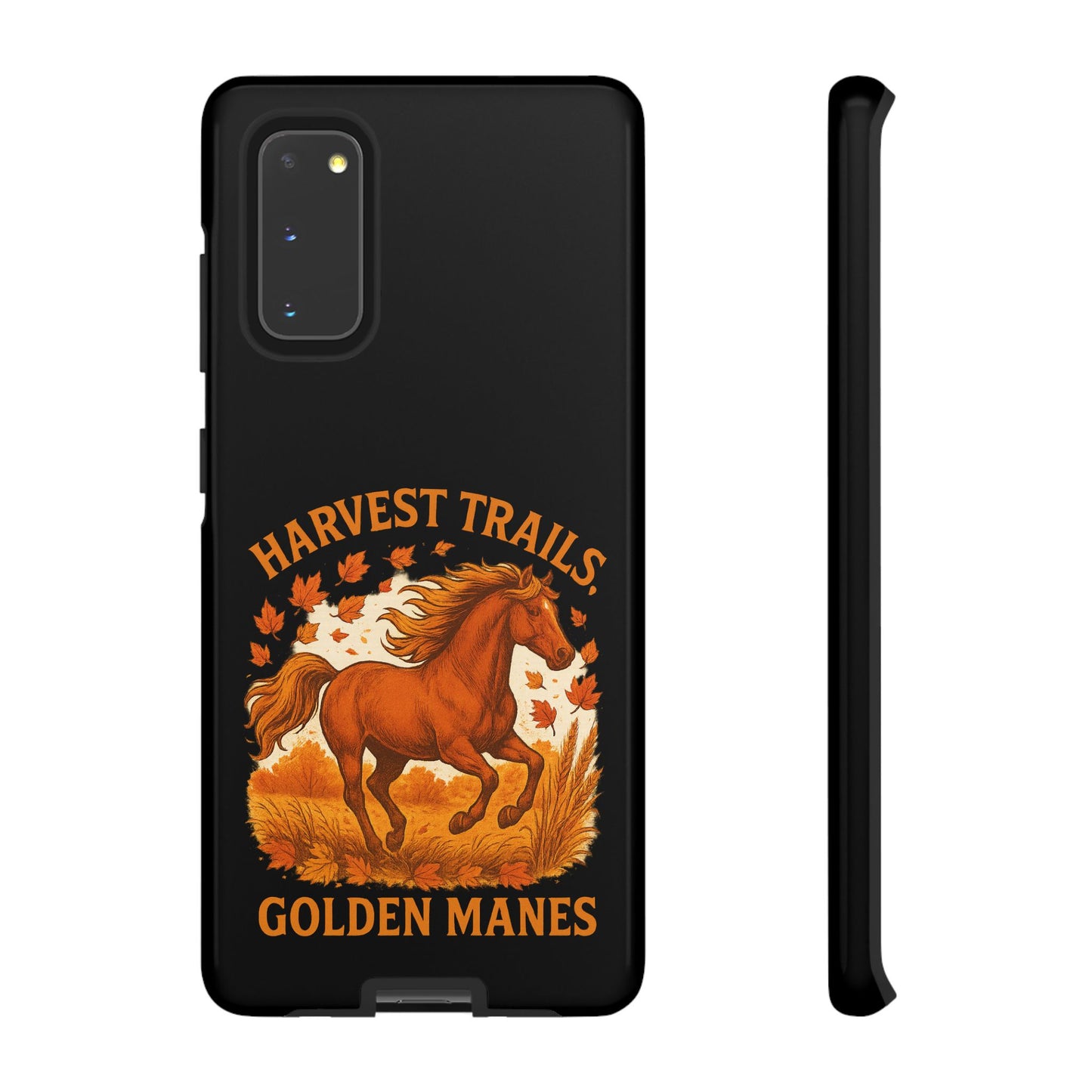Harvest Trails Golden Manes Autumn Themed Phone Case