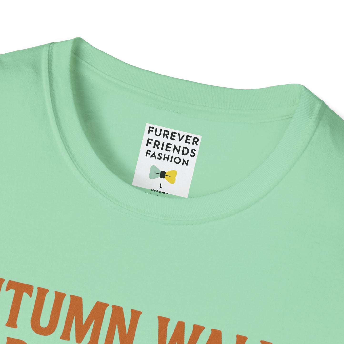 Autumn Walks Unisex T-Shirt, Casual Tee