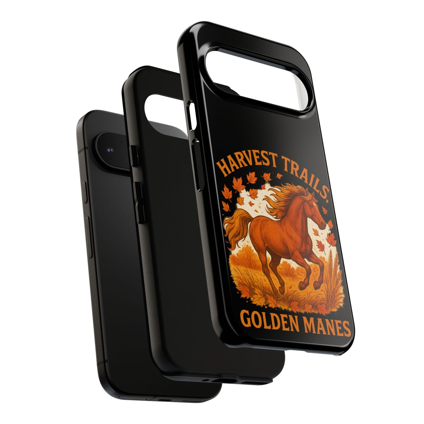 Harvest Trails Golden Manes Autumn Themed Phone Case