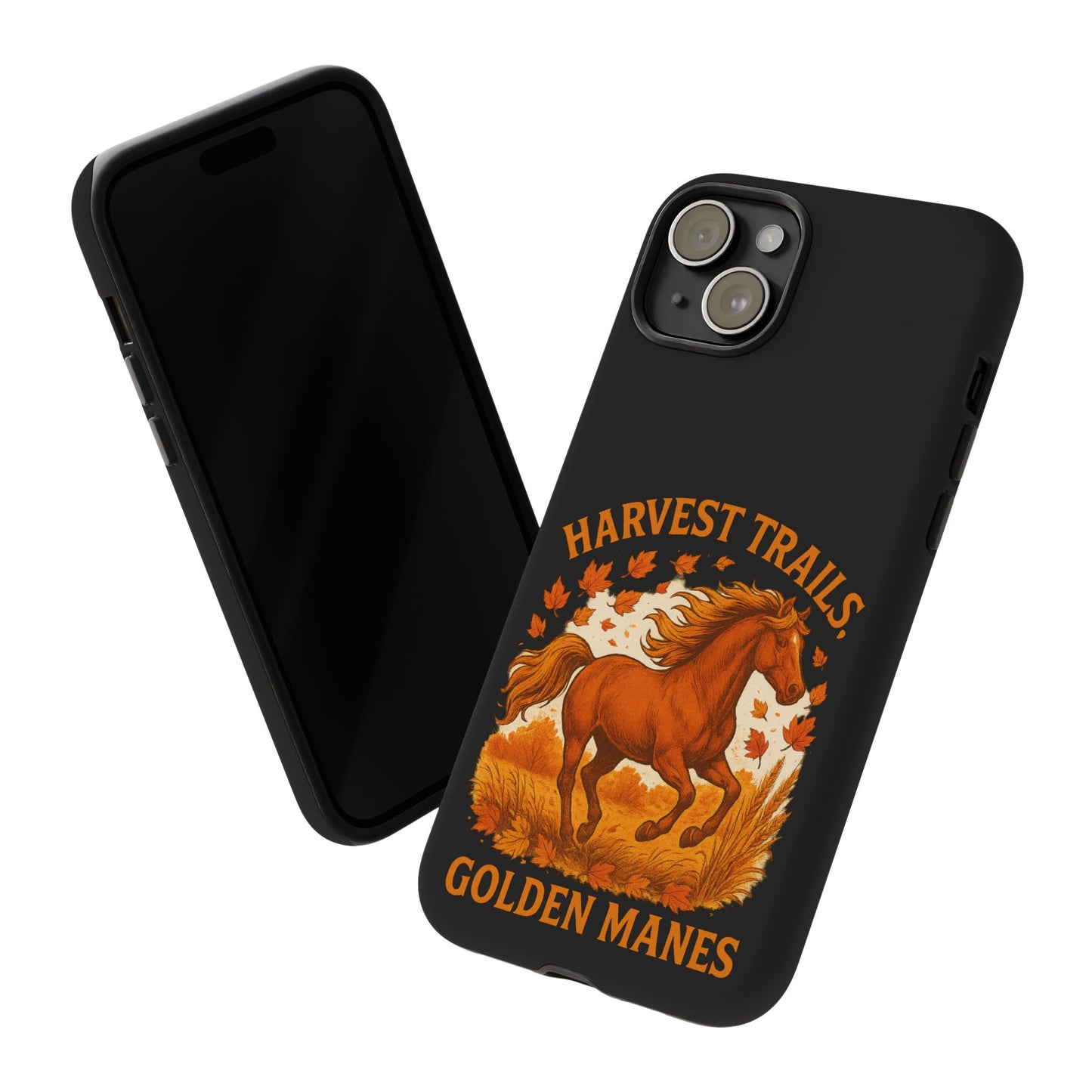 Harvest Trails Golden Manes Autumn Themed Phone Case