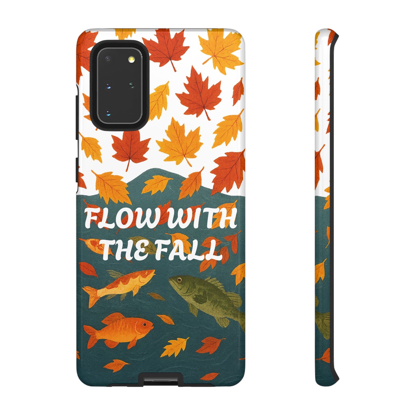 Flow With The Fall Fish Phone Case