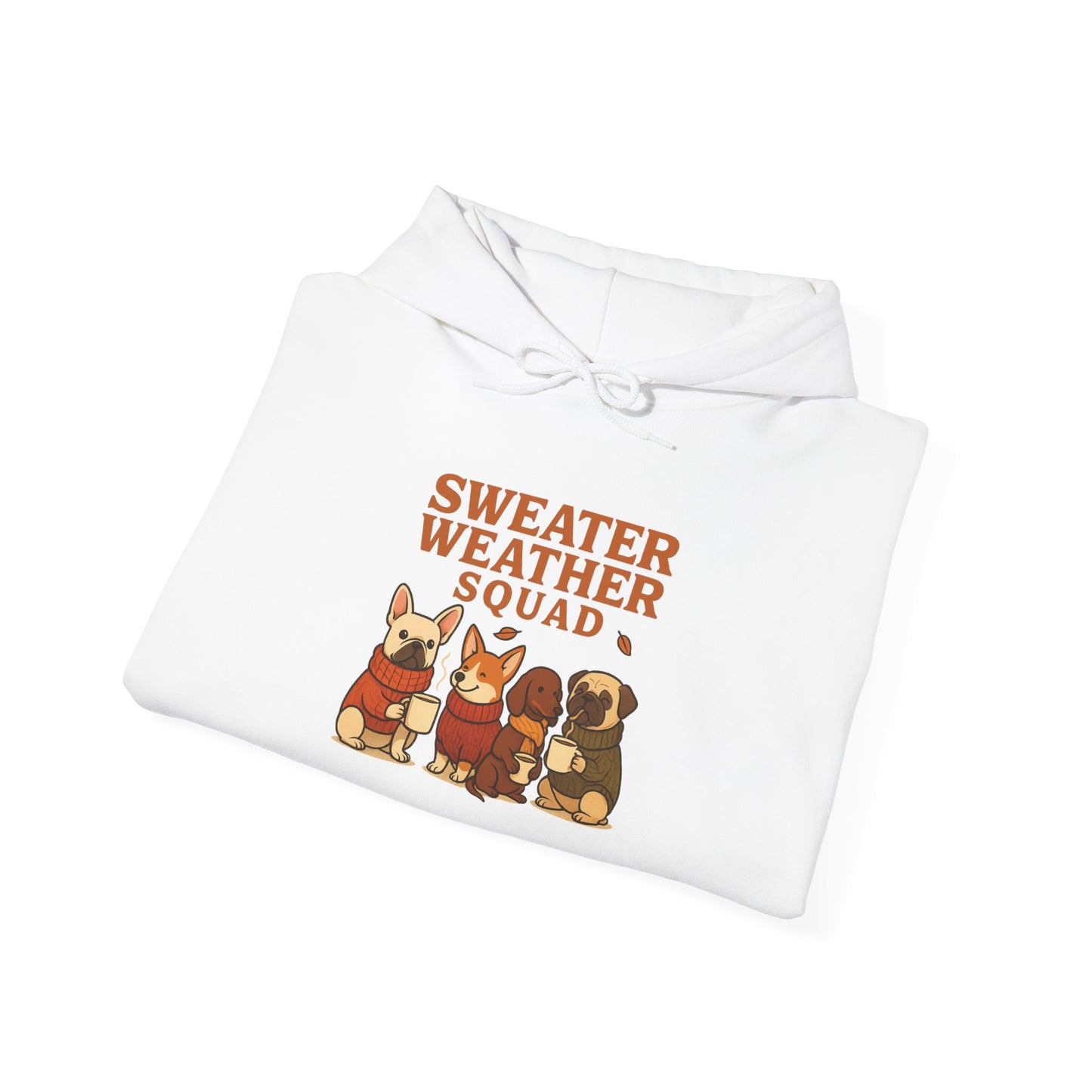 Sweater Weather Squad Autumn Themed Hoodie