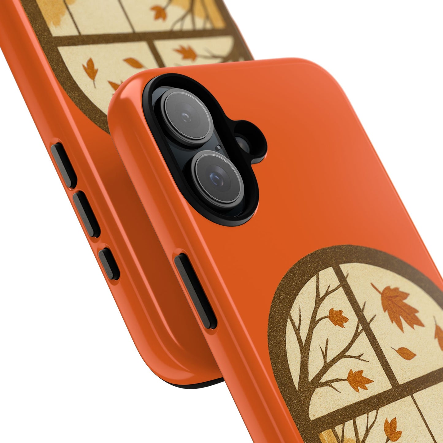 Bird In The Window Autumn Themed Phone Case