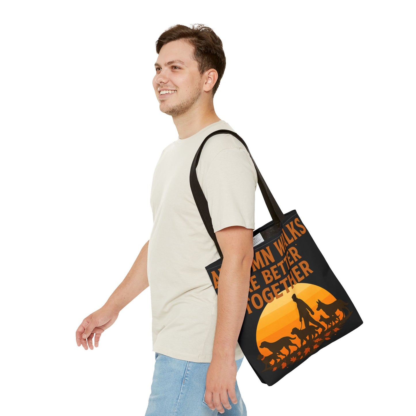 Autumn Walks Are Better Together Tote Bag