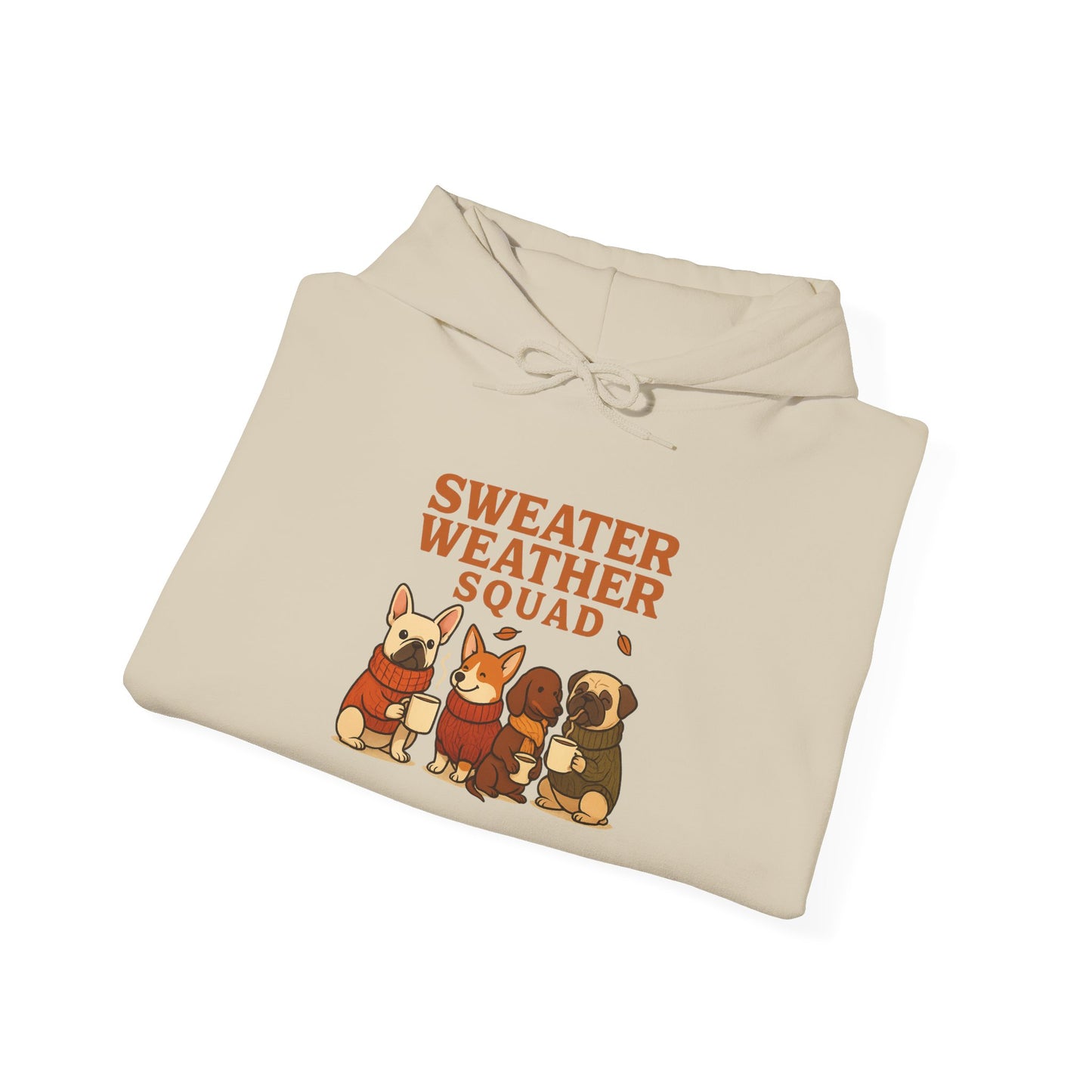 Sweater Weather Squad Autumn Themed Hoodie