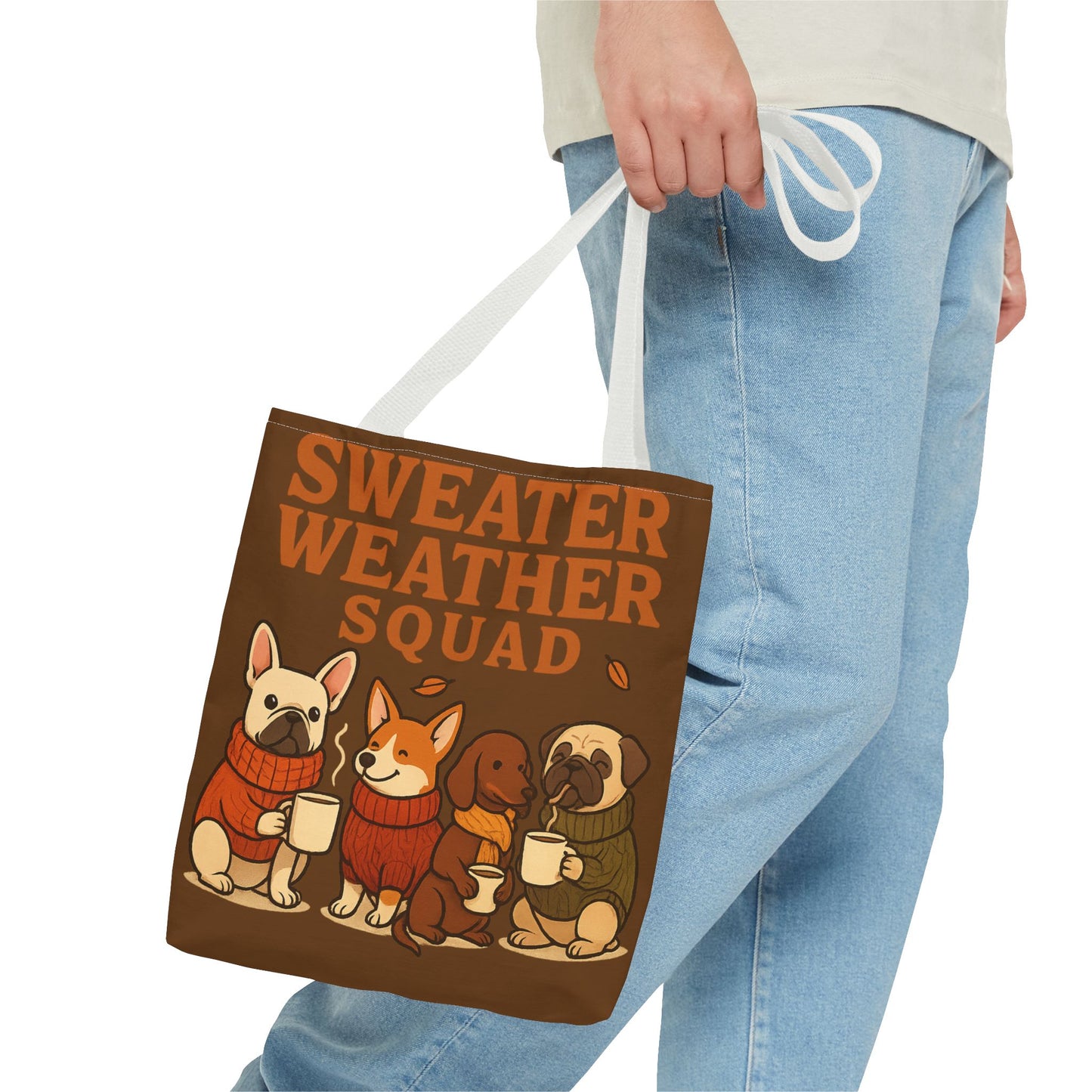 Sweater Weather Squad Tote Bag