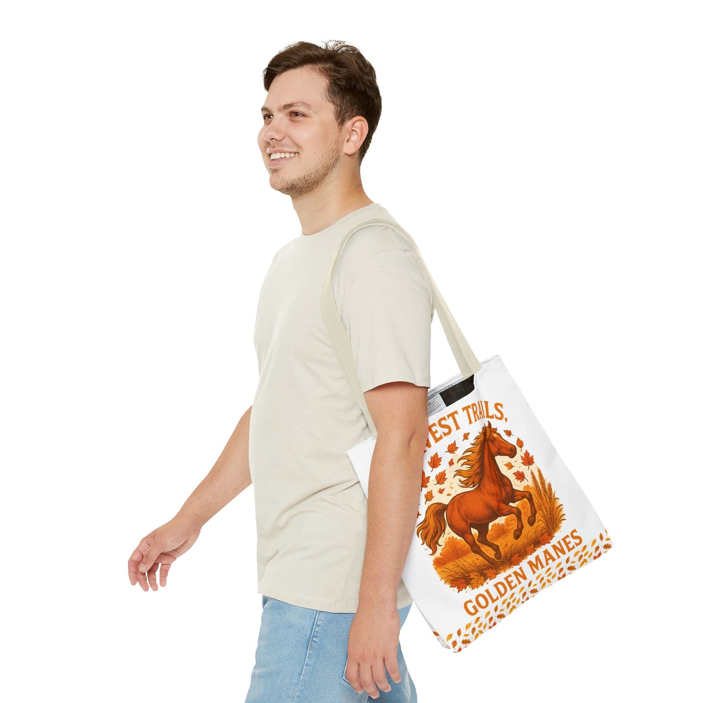 Harvest Trails Golden Manes Tote Bag