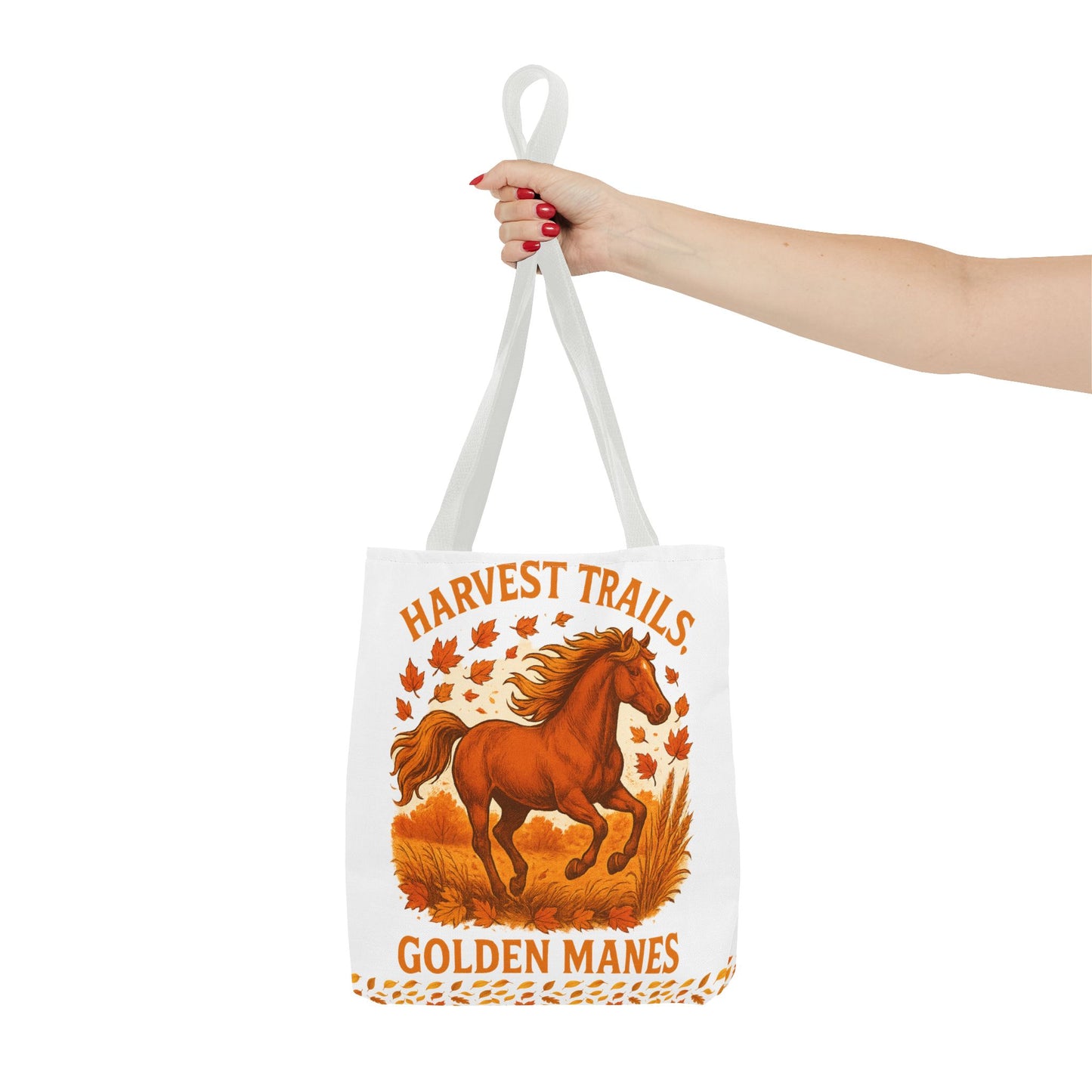 Harvest Trails Golden Manes Tote Bag