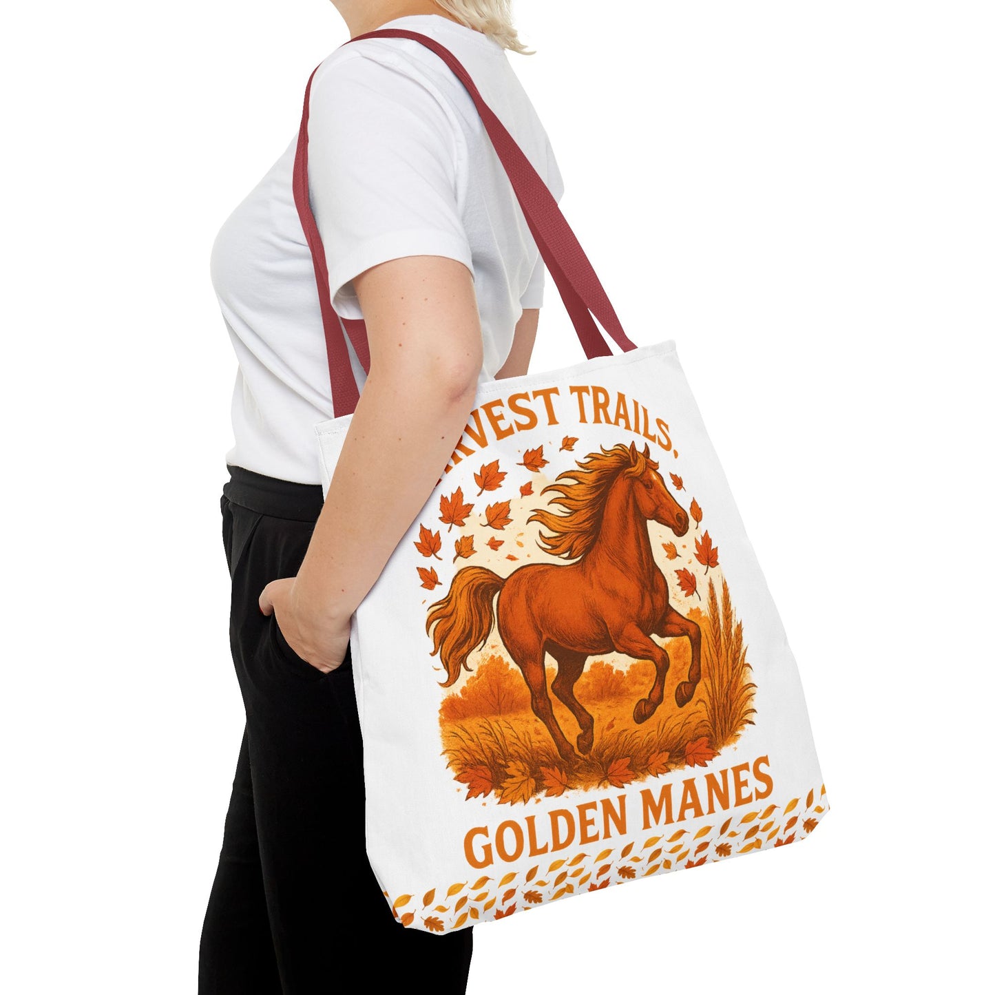 Harvest Trails Golden Manes Tote Bag