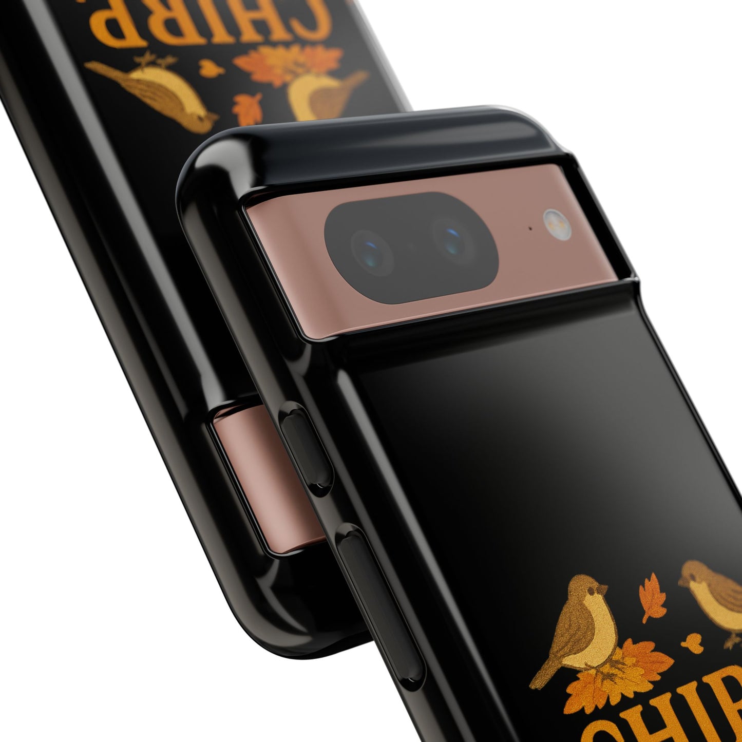 Chirp Crunch Cozy Autumn Themed Phone Case