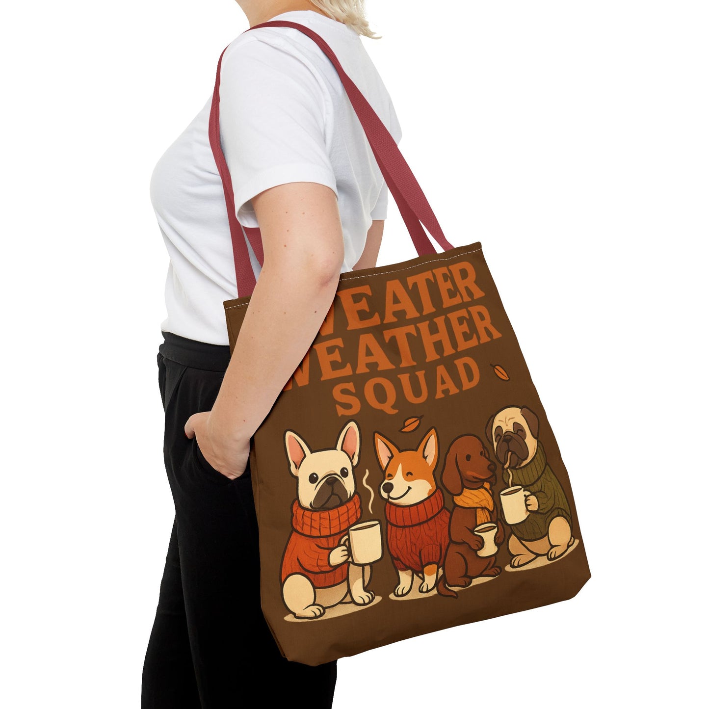 Sweater Weather Squad Tote Bag